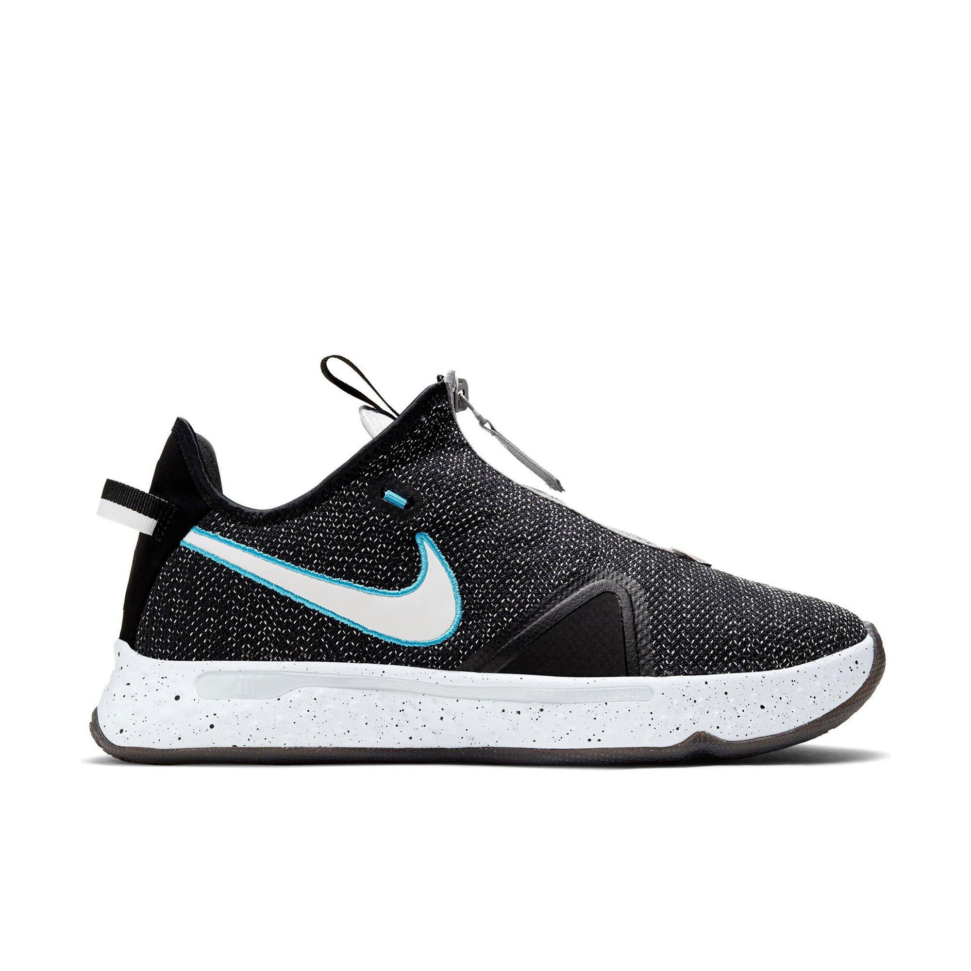 paul george all white shoes