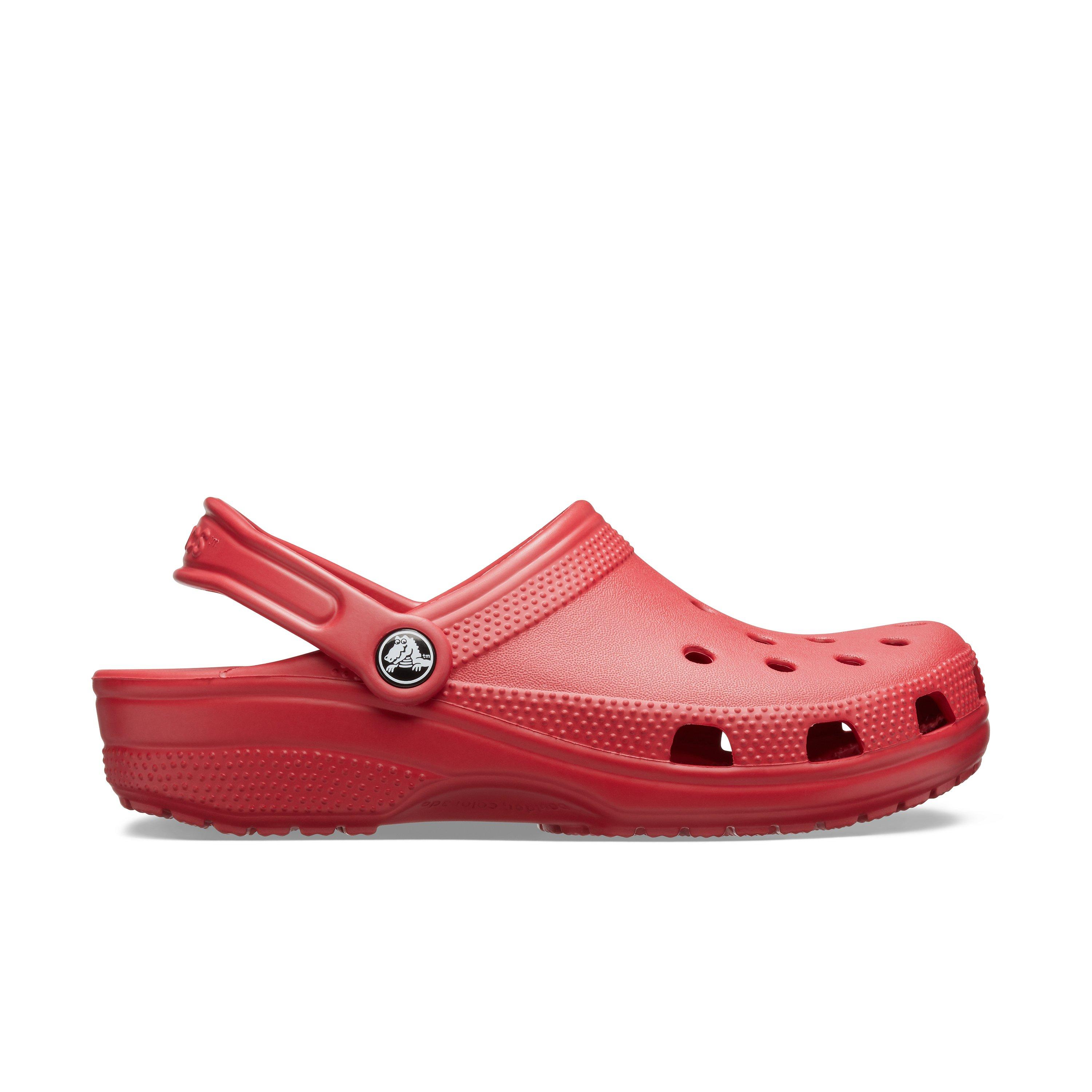 Red crocs cheap for men