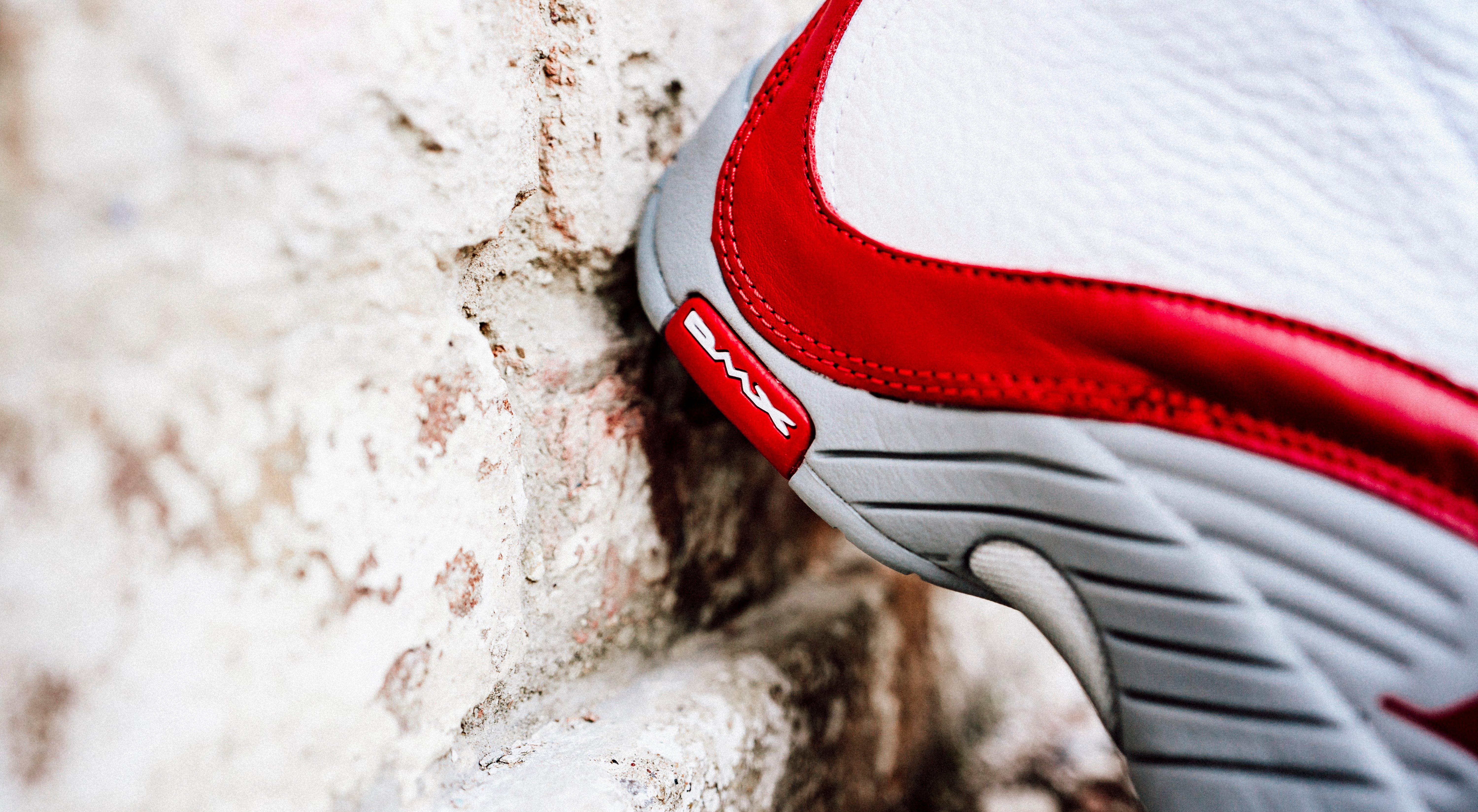 Reebok Answer IV "Flash Red/White/Solid Grey" Men's Basketball Shoe
