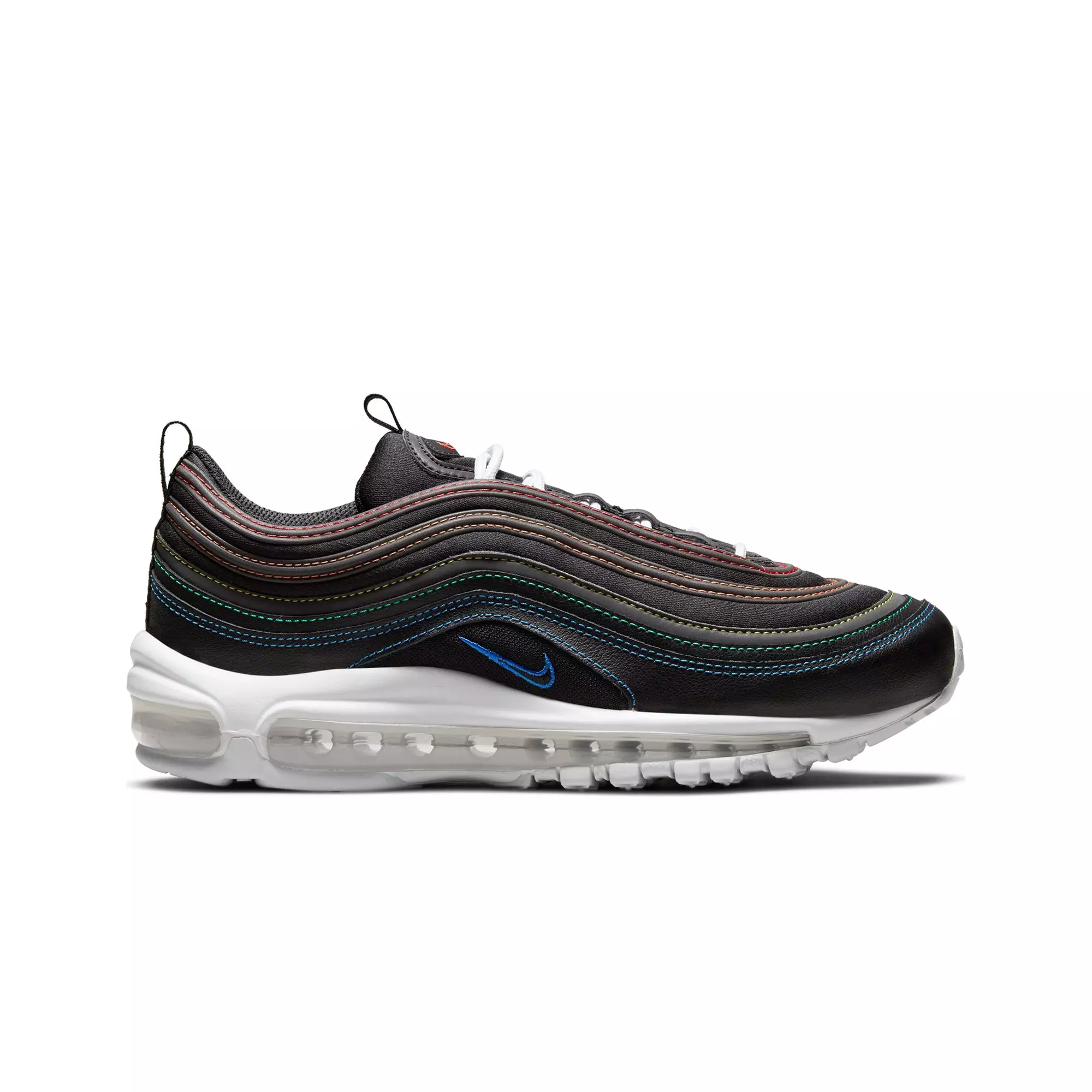 Nike Air Max 97 "Rainbow Ladder" Women's Shoe - BLACK/RED/YELLOW