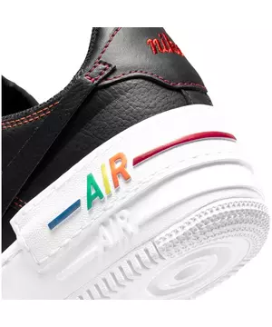 NIKE AIR FORCE 1 Size 10.5 AF1 Low LV8 Tie Dye Black Rainbow Shoes