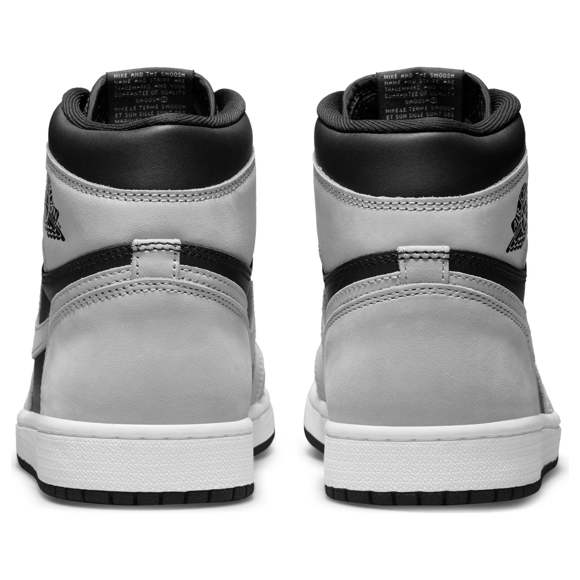 jordan 1 black white grey