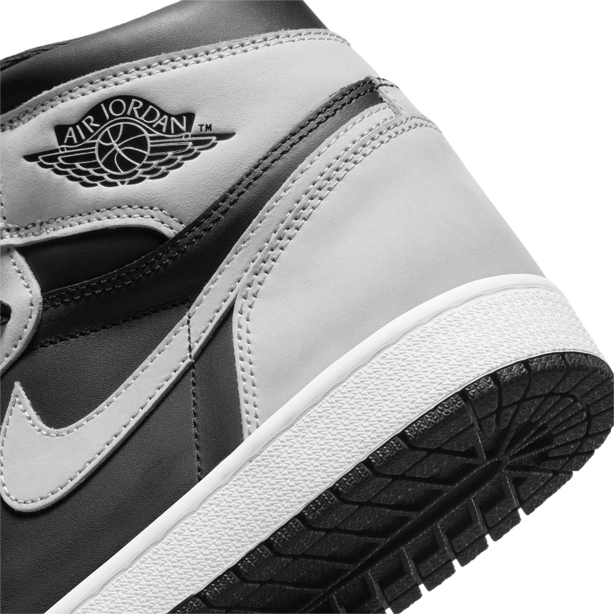 Jordan 1 outlet gray and black