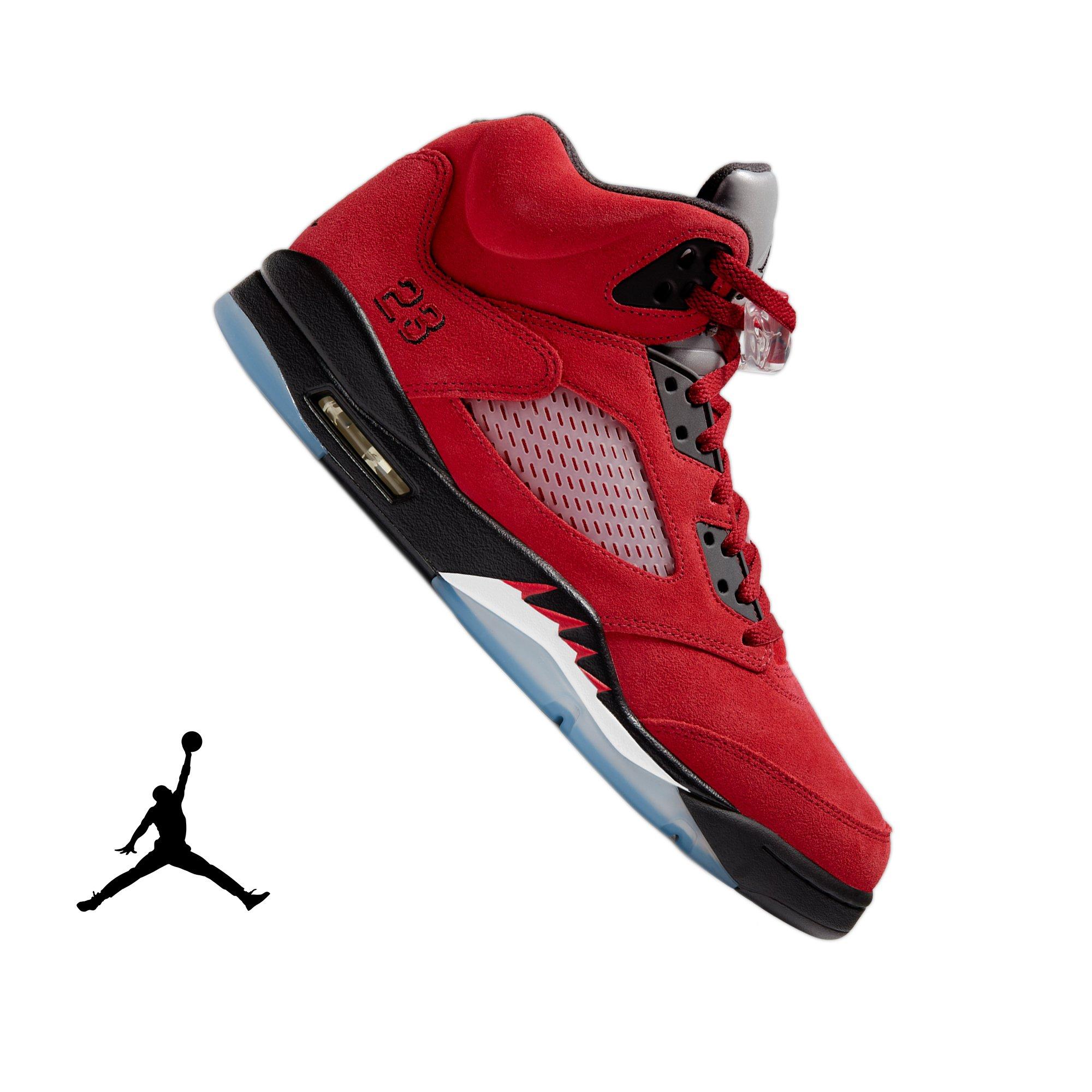 jordan 5 fire red hibbett sports