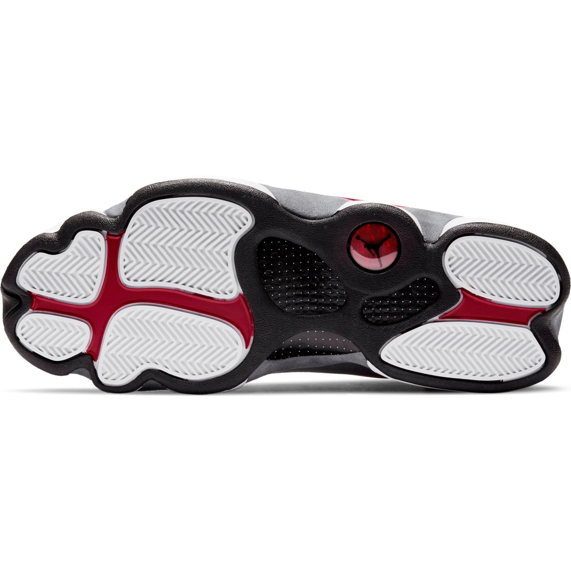 all white 13s red bottom