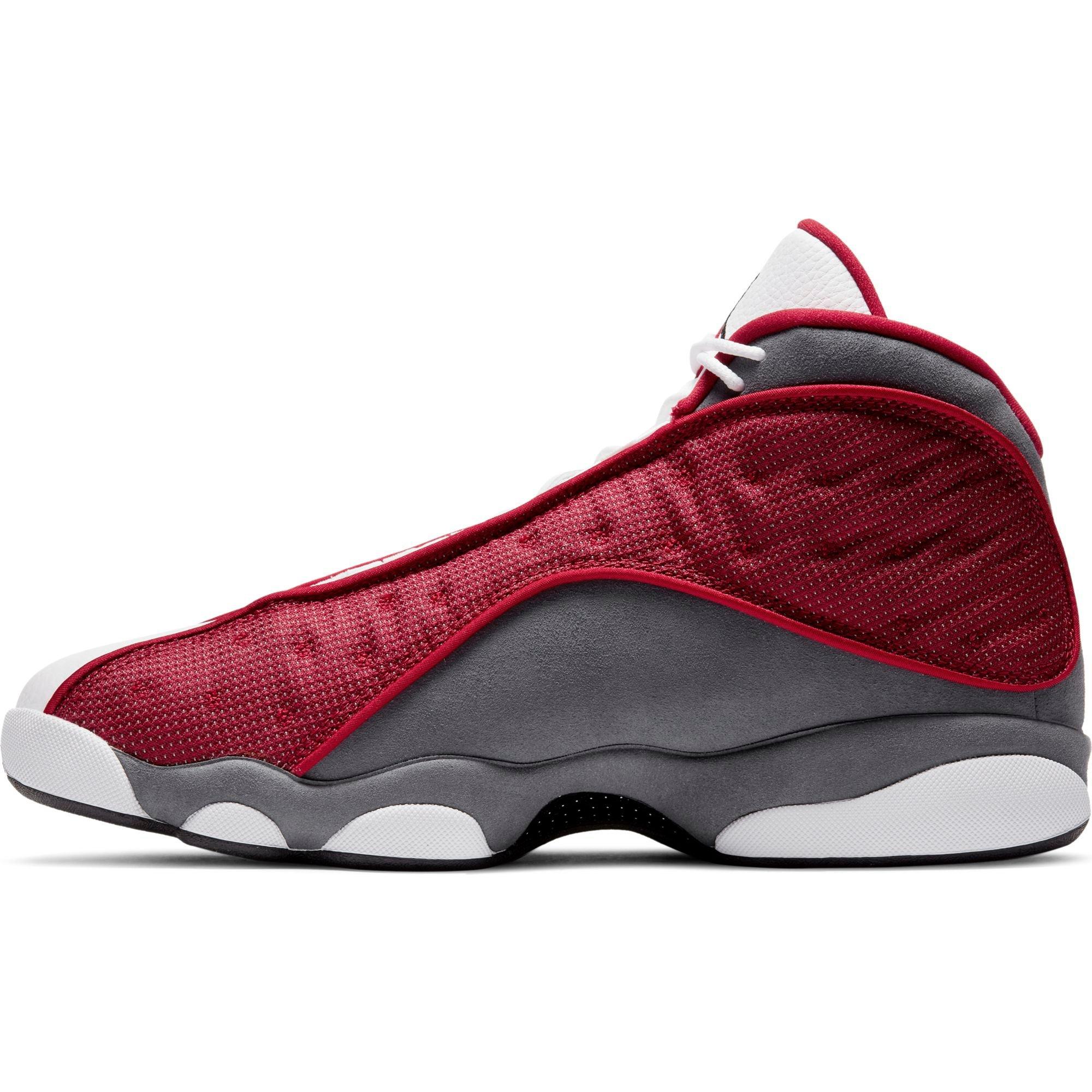 Jordan 13 Retro Gym Red/Flint/White Men's Shoe - Hibbett