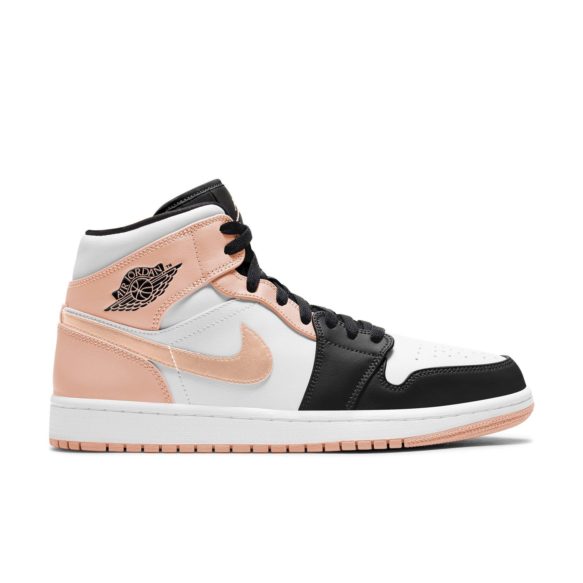 air jordan mid gs white arctic orange