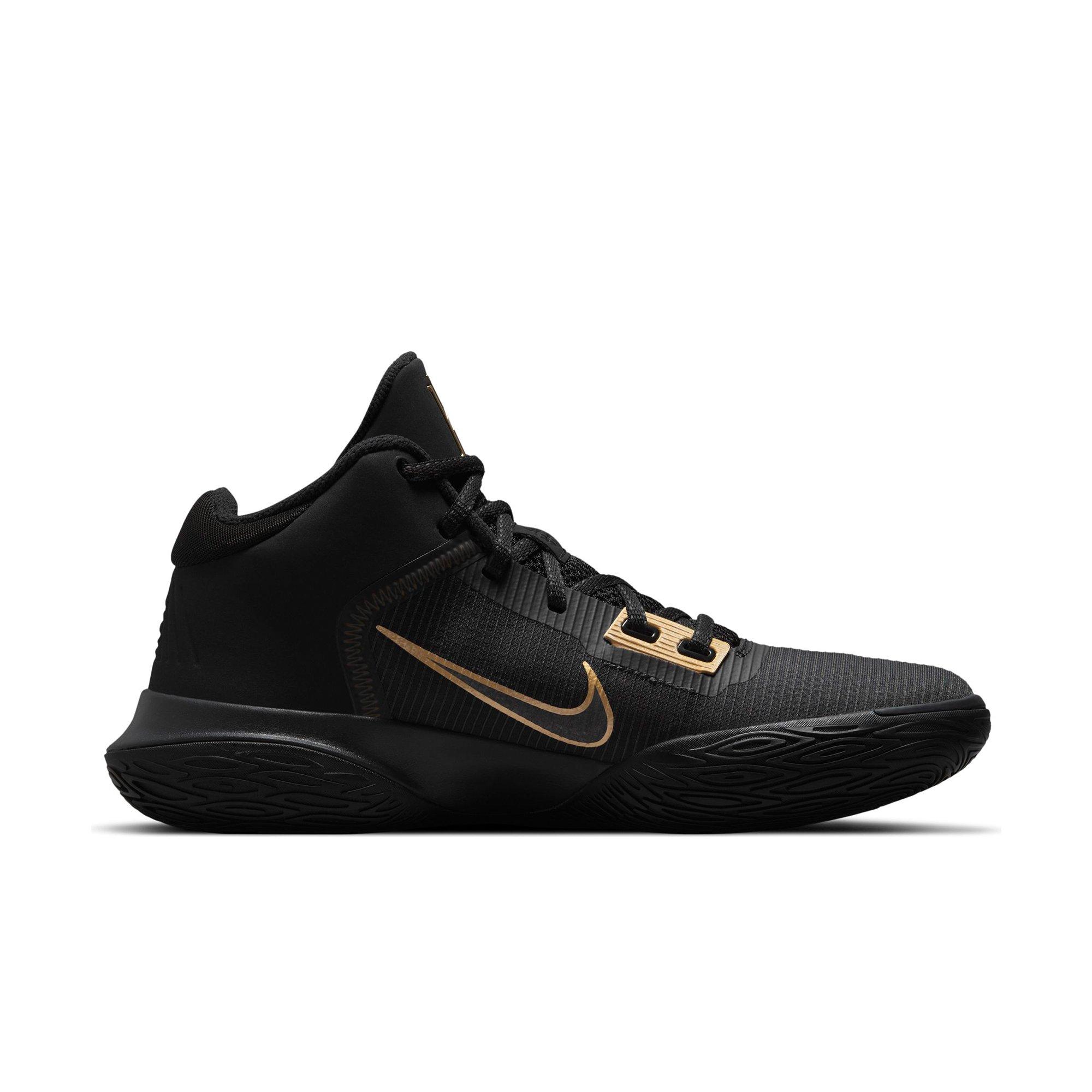 Kyrie irving shoes 4 black hot sale and gold