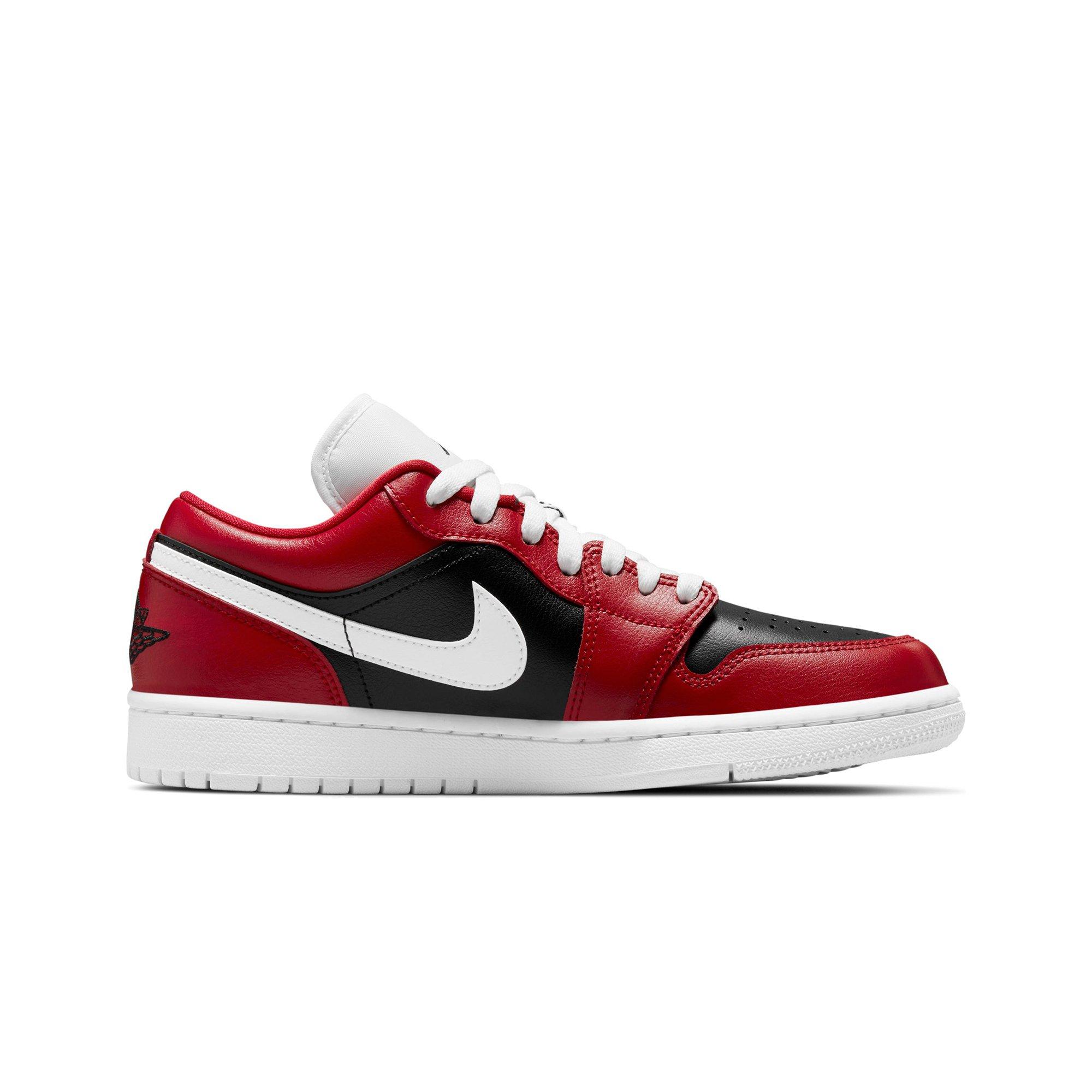 Jordan 1 Low Gym Red White Black Women S Shoe Hibbett City Gear