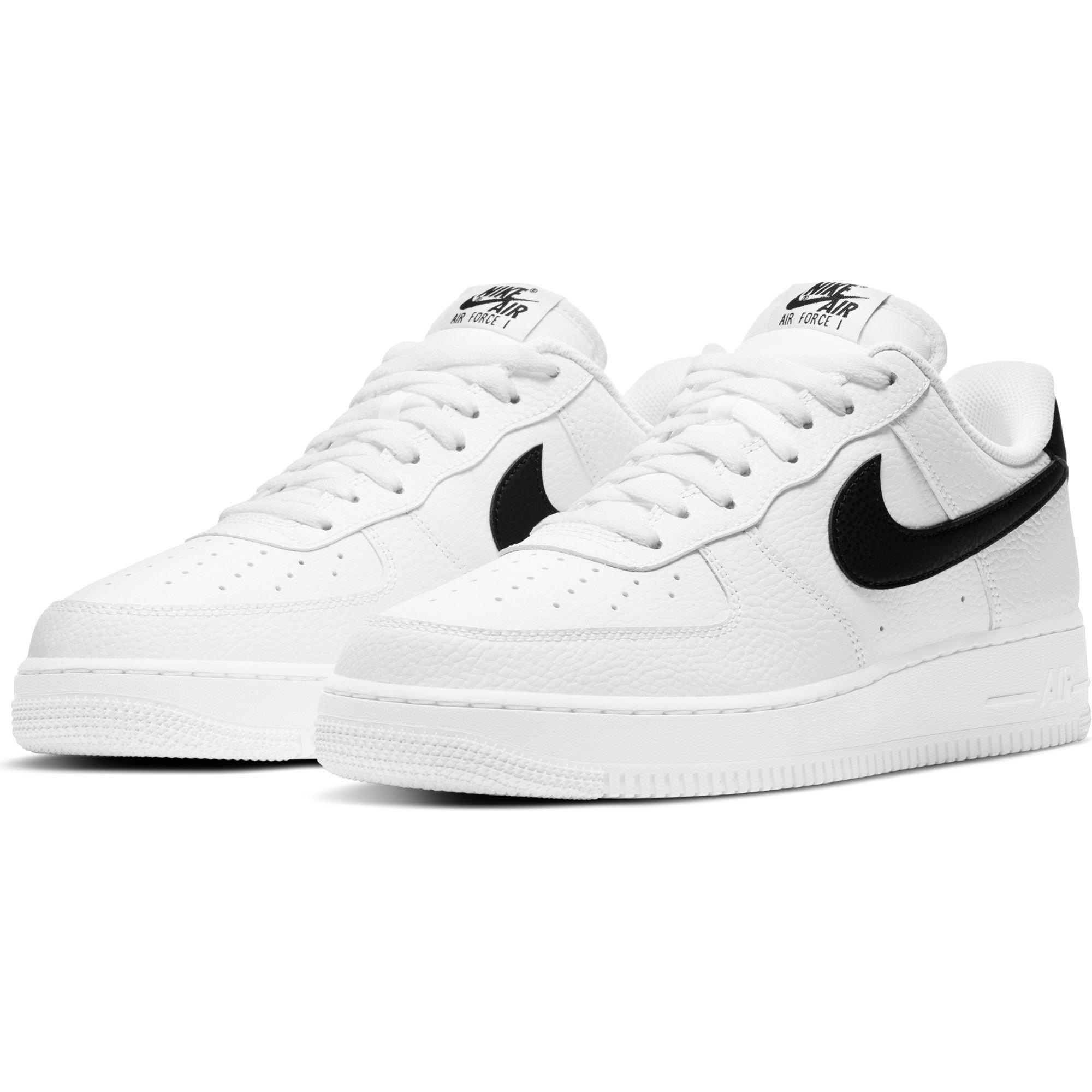 Nike Air Force 1 '07 LV8 White/Black Men's Shoe - Hibbett