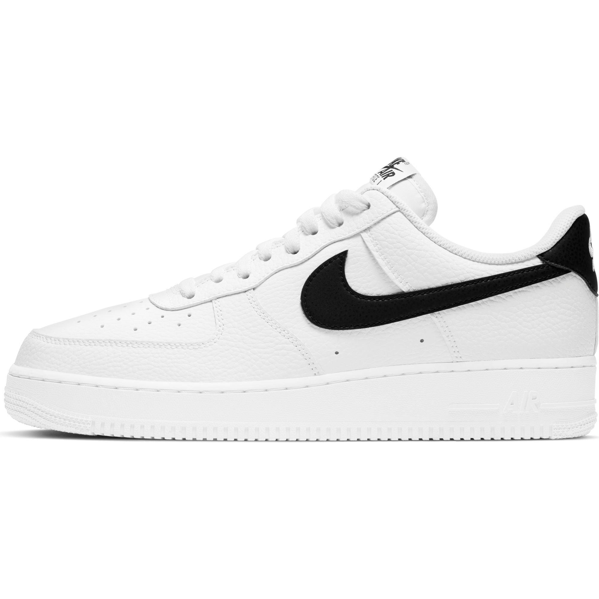 Nike Air Force 1 '07 White/Black Men's Shoe - Hibbett