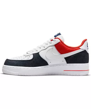 vonnis plannen ziekte Nike Air Force 1 '07 LX "White/Chile/Red/Denim" Men's Shoe