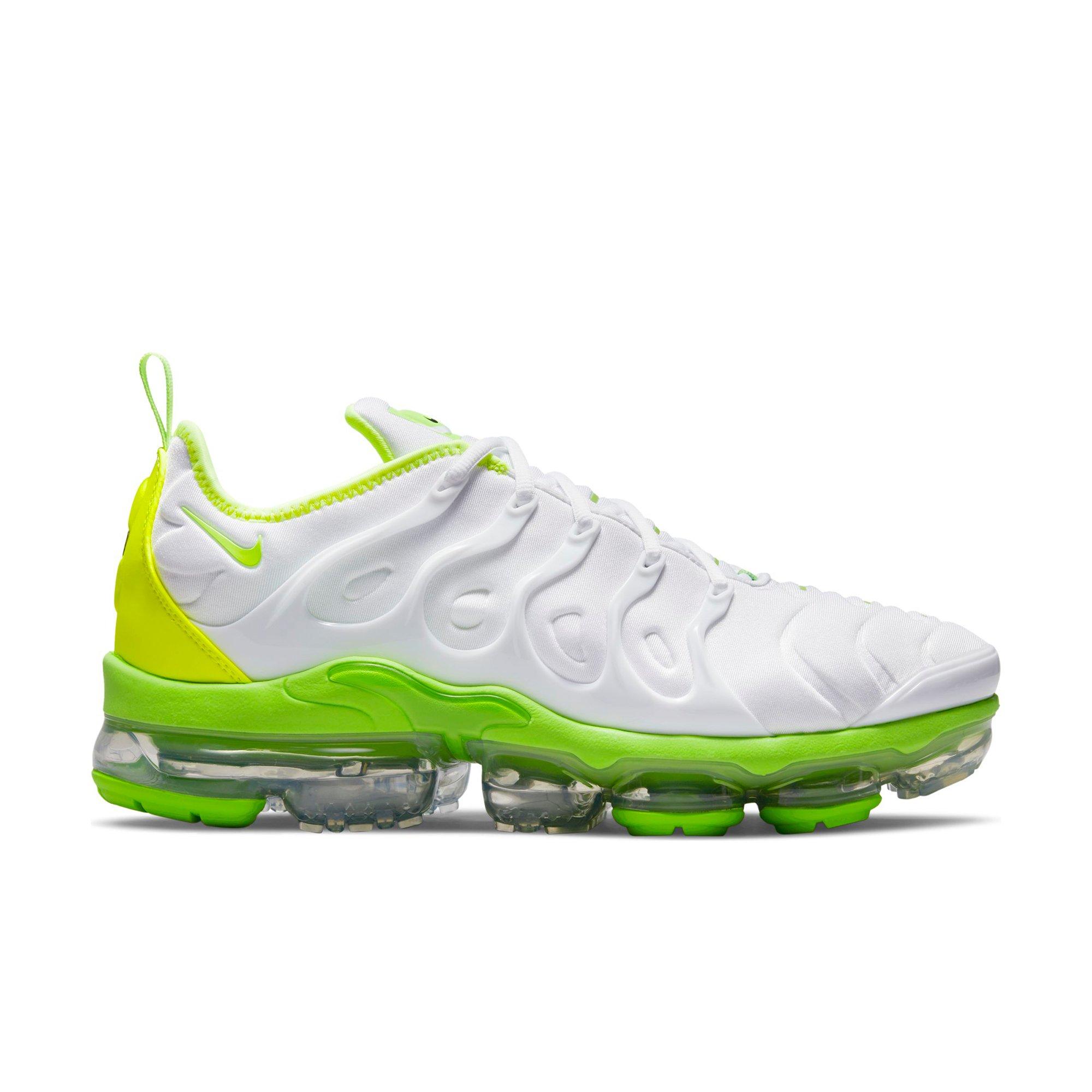 nike vapormax white and green