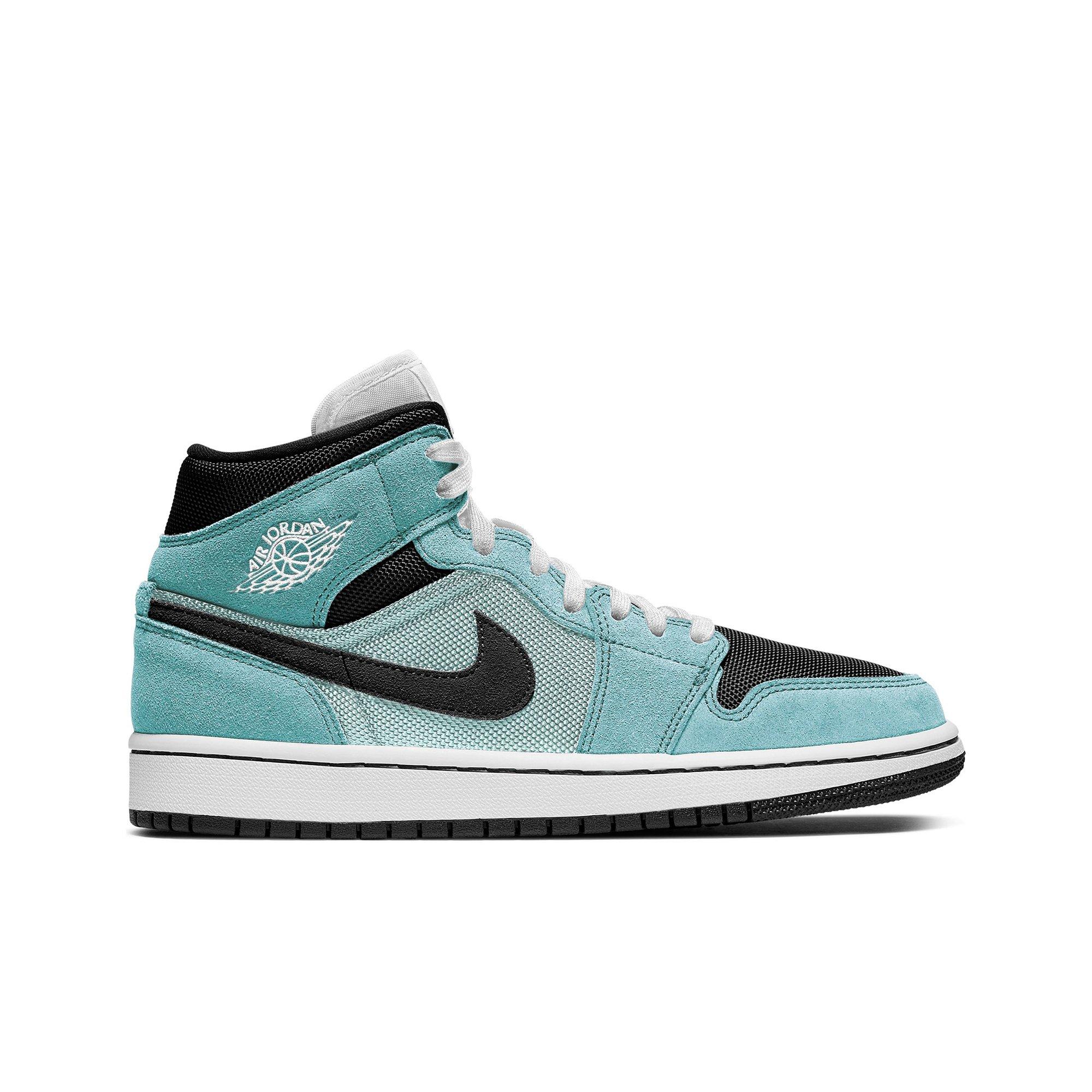 air jordan 1 mid teal tint