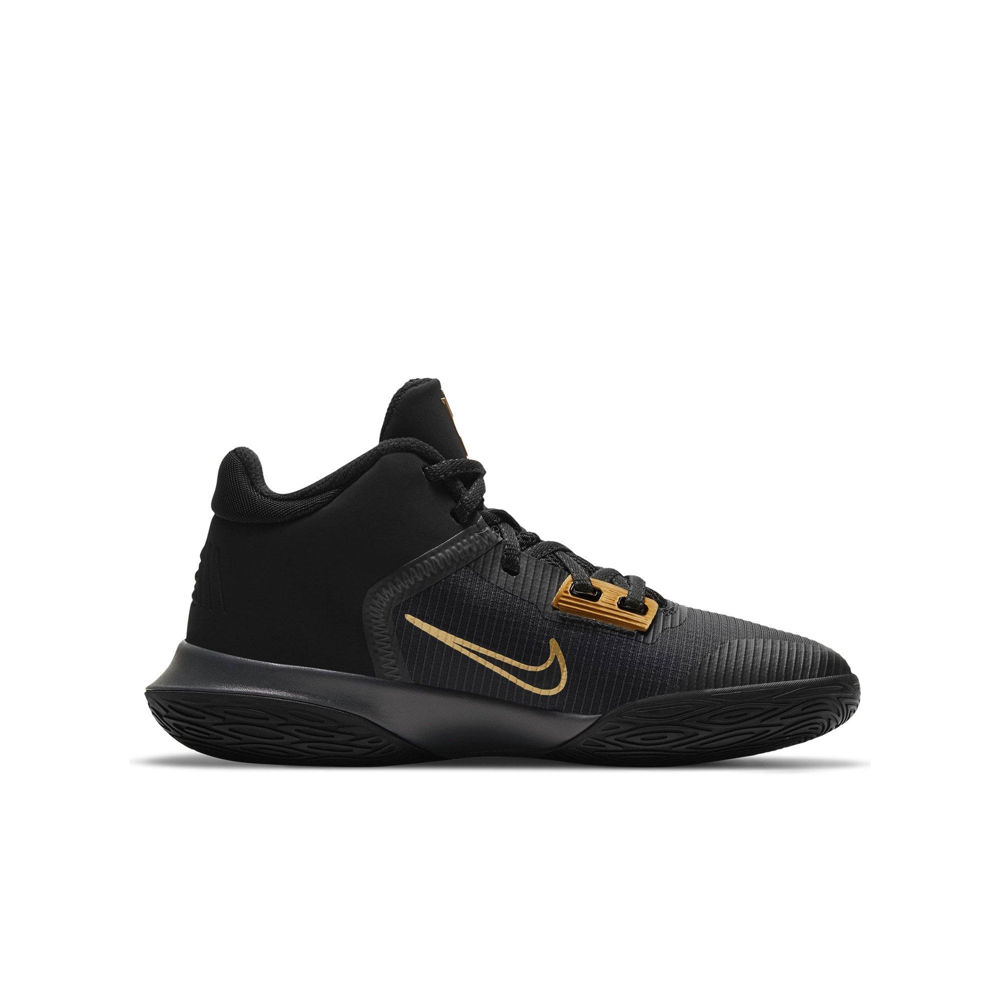 kyrie 4 gold and black