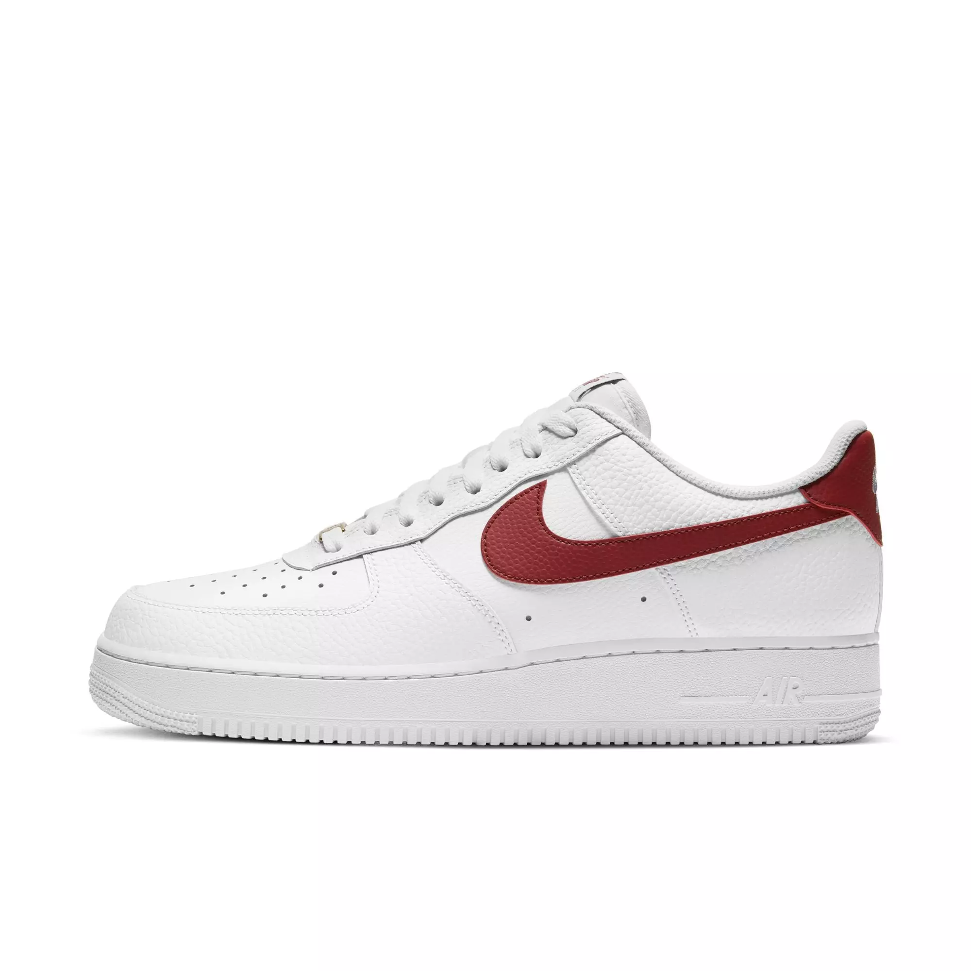 Nike Air Force 1 '07 "White/Team Red" Men's Shoe - WHITE/RED
