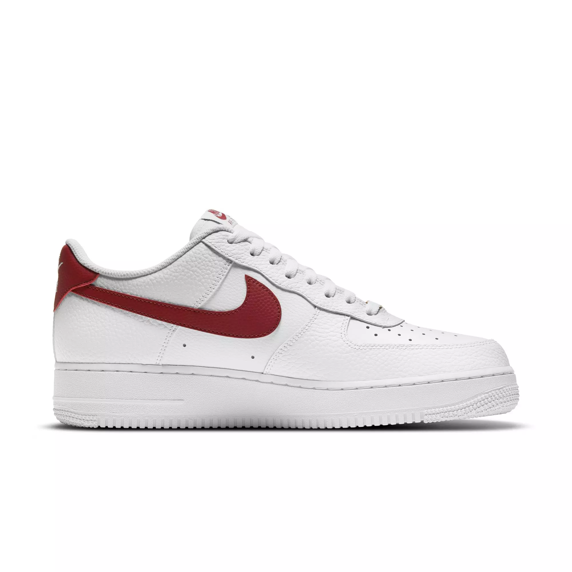 Nike Air Force 1 '07 "White/Team Red" Men's Shoe - WHITE/RED