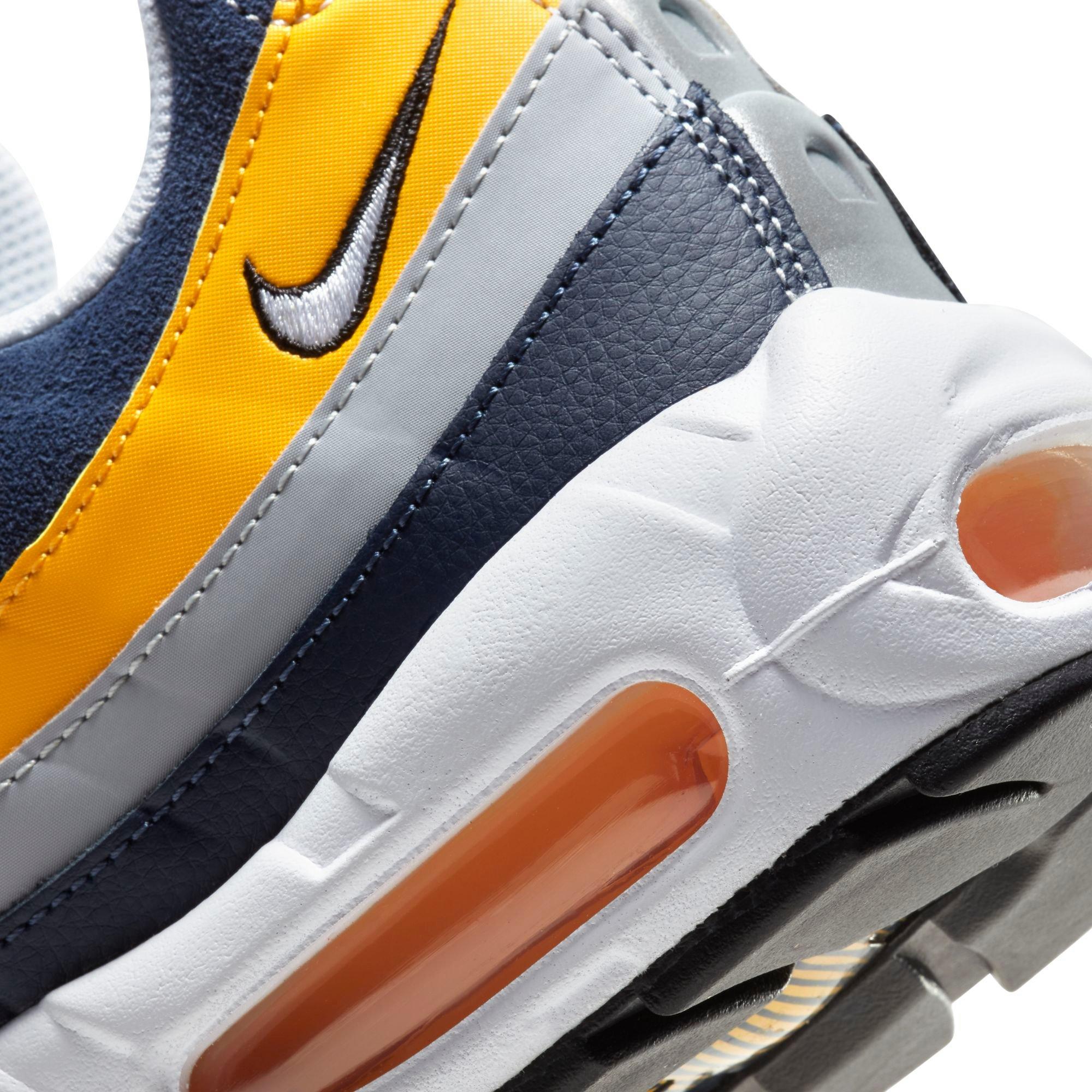 Blue and gold air max outlet 95