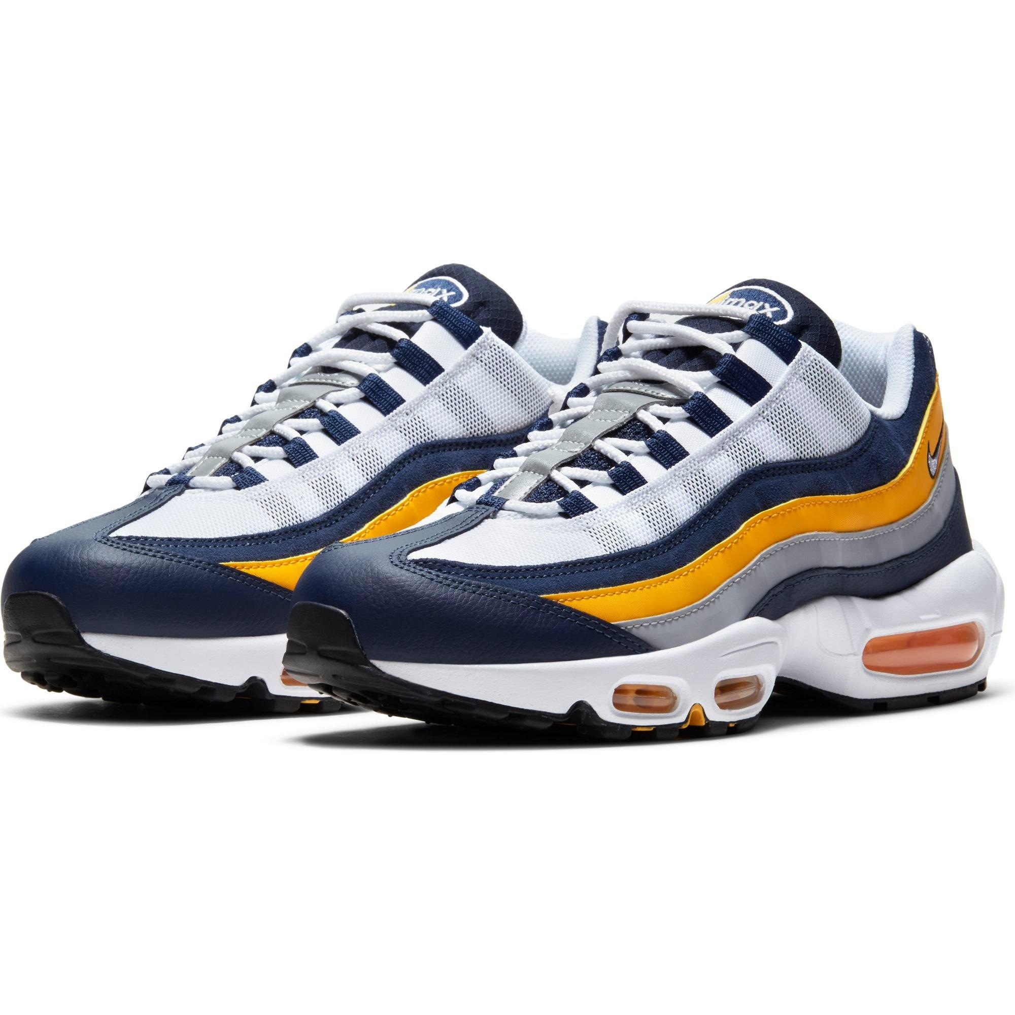 Blue and gold tennis shoes sale