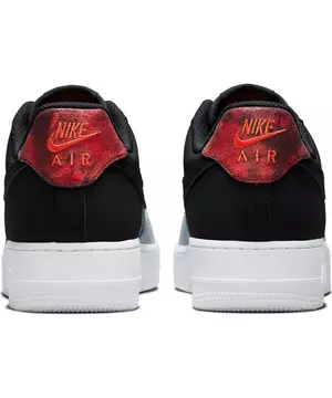 Nike Air Force 1 LV8 Black / Total Orange / White / Smoke Grey Low Top  Sneakers - Sneak in Peace