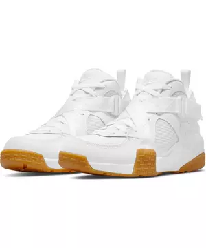 Nike Air Raid White/Gum Light Brown Men's Shoe - Hibbett
