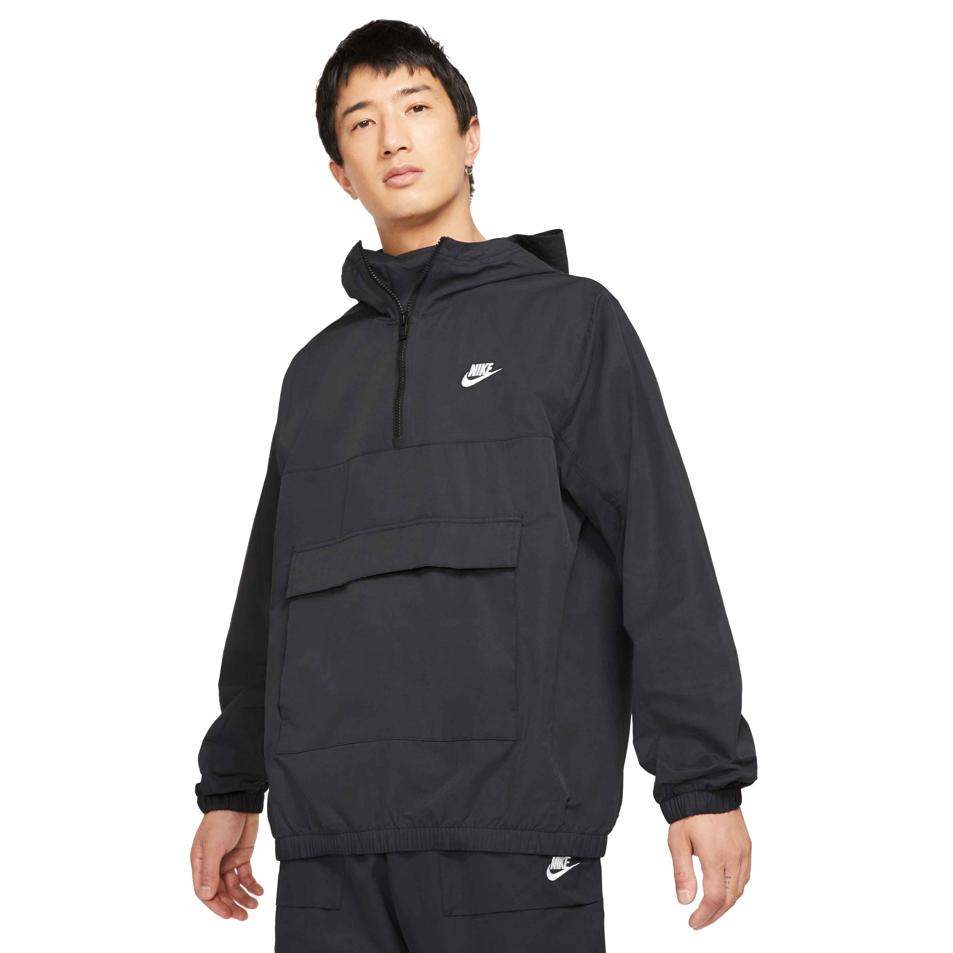 nike men's woven anorak jacket