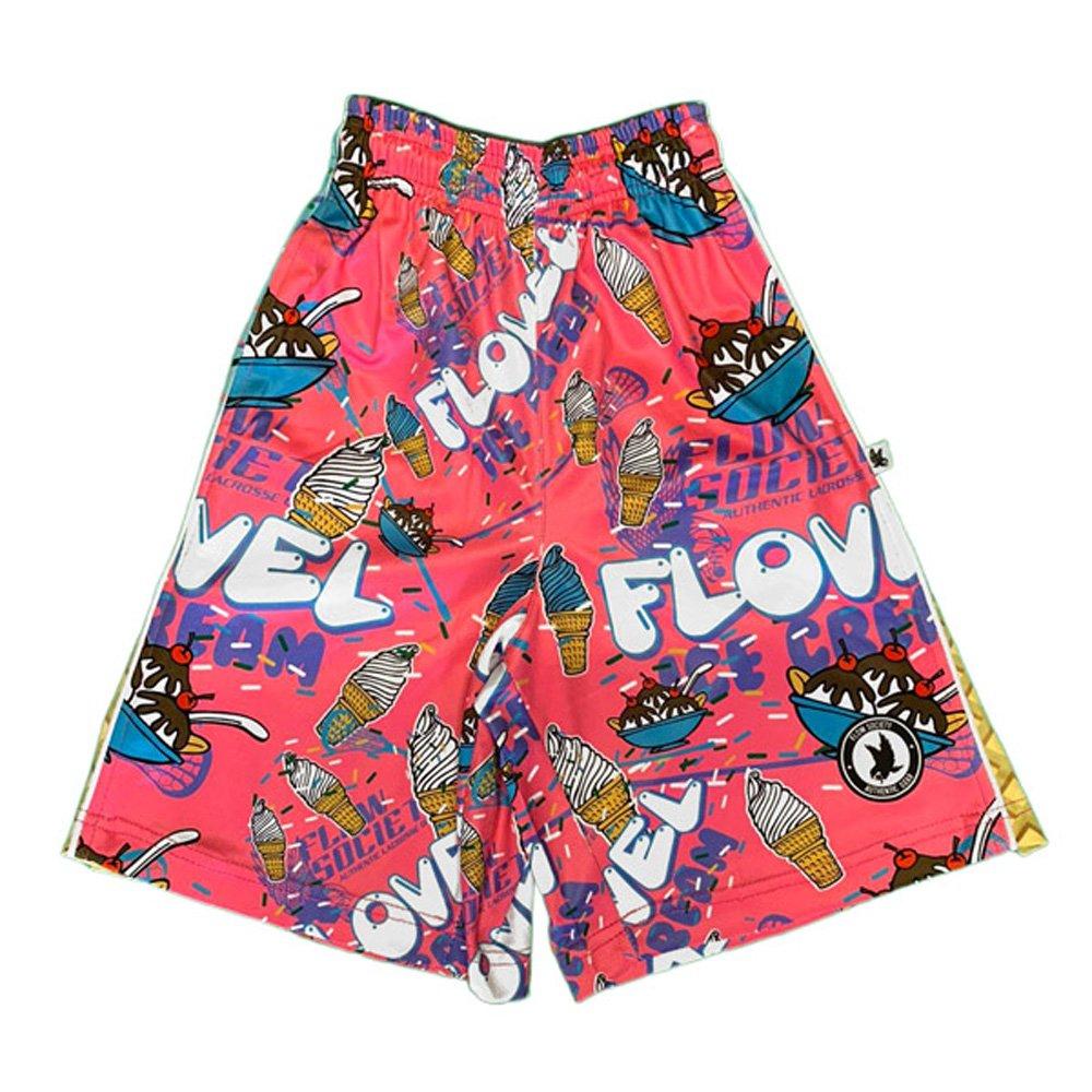 Flow Society Flovel Ice Cream Big Boys' Pink Shorts