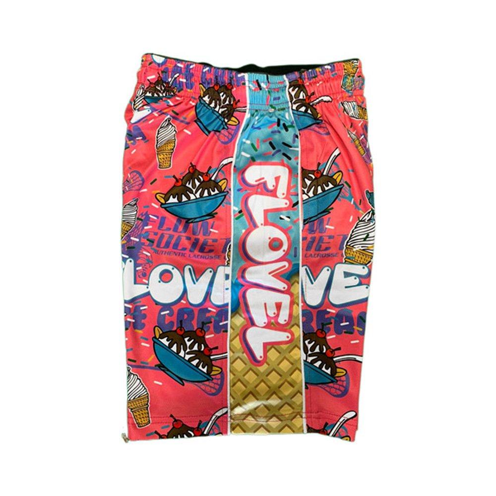 Flow Society Big Boys' Flovel Ice Cream Shorts - Pink - PINK Thumbnail View 3