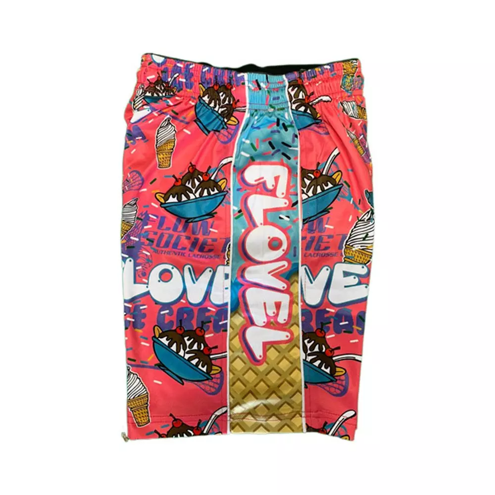 Flow Society Big Boys' Flovel Ice Cream Shorts - Pink - PINK