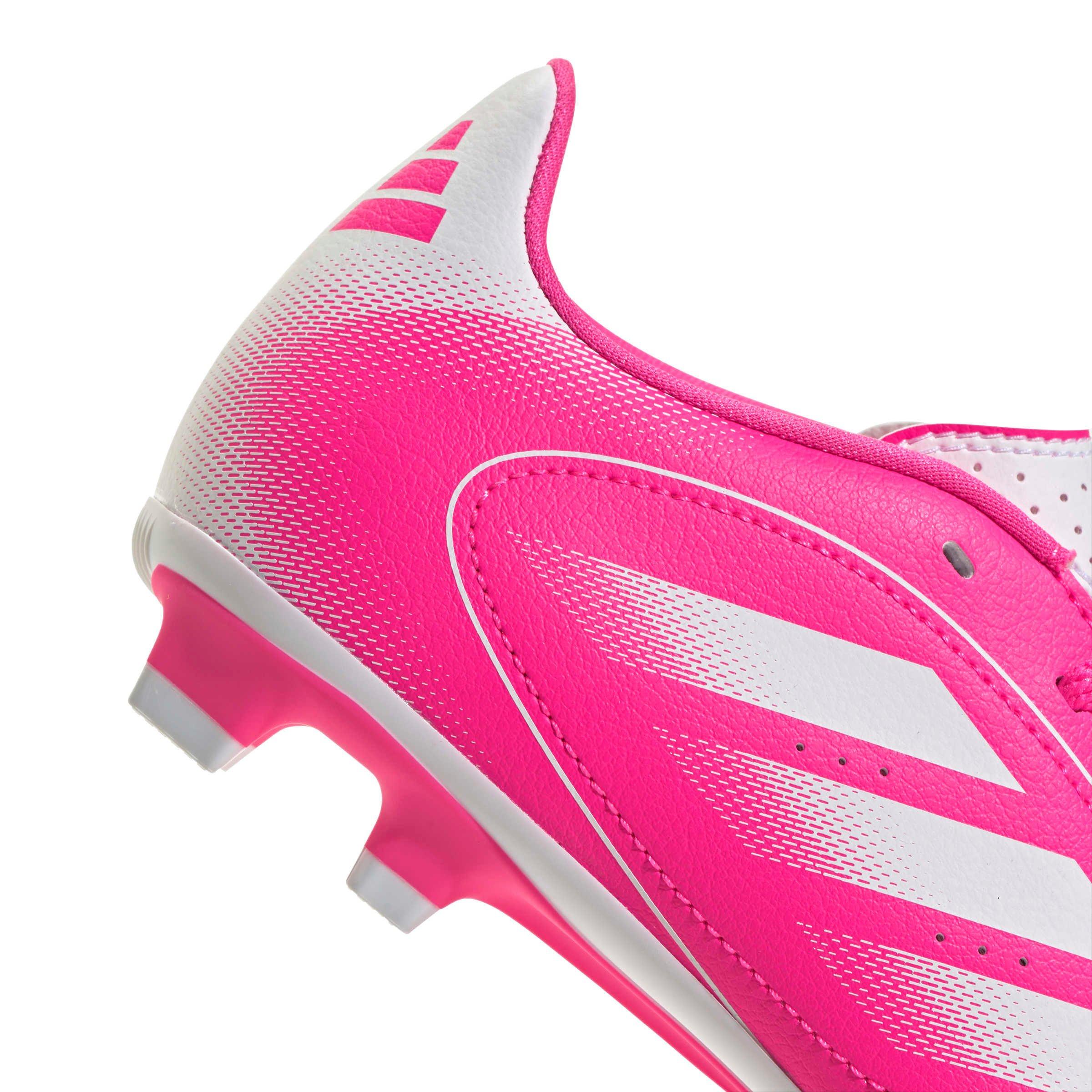 adidas Goletto IX FG Grade School Kids' "Lucid Pink/Ftwr White/Lucid Pink" Soccer Cleat