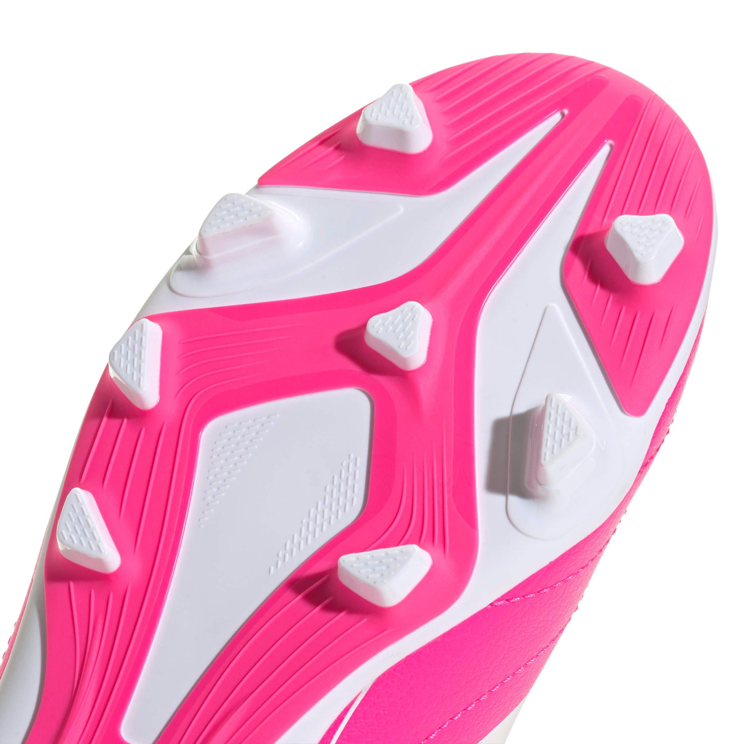 adidas Goletto IX FG Grade School Kids' "Lucid Pink/Ftwr White/Lucid Pink" Soccer Cleat