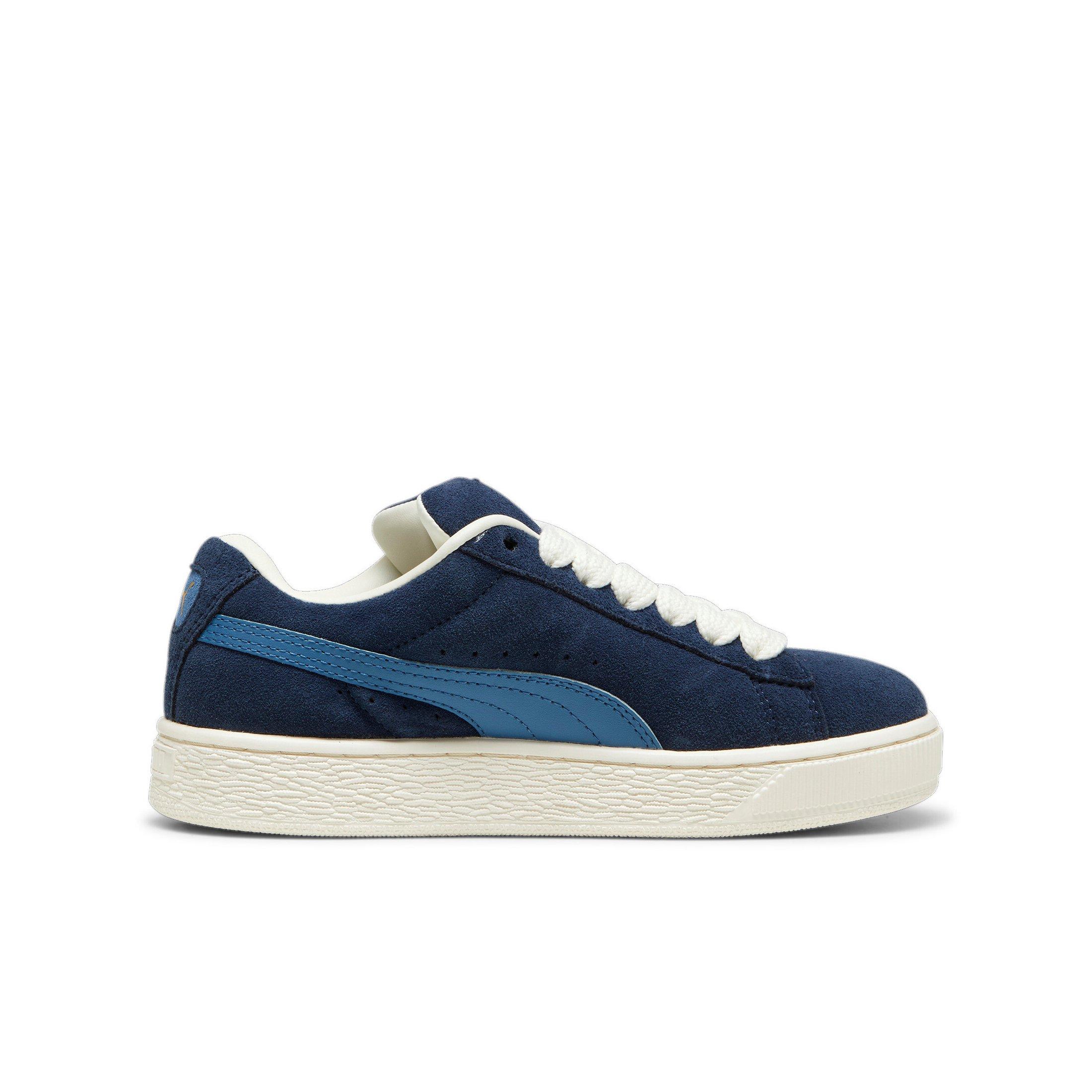 PUMA Suede XL JR "Club Navy/Blue Horizon" Grade School Boys' Shoe - NAVY/BLUE