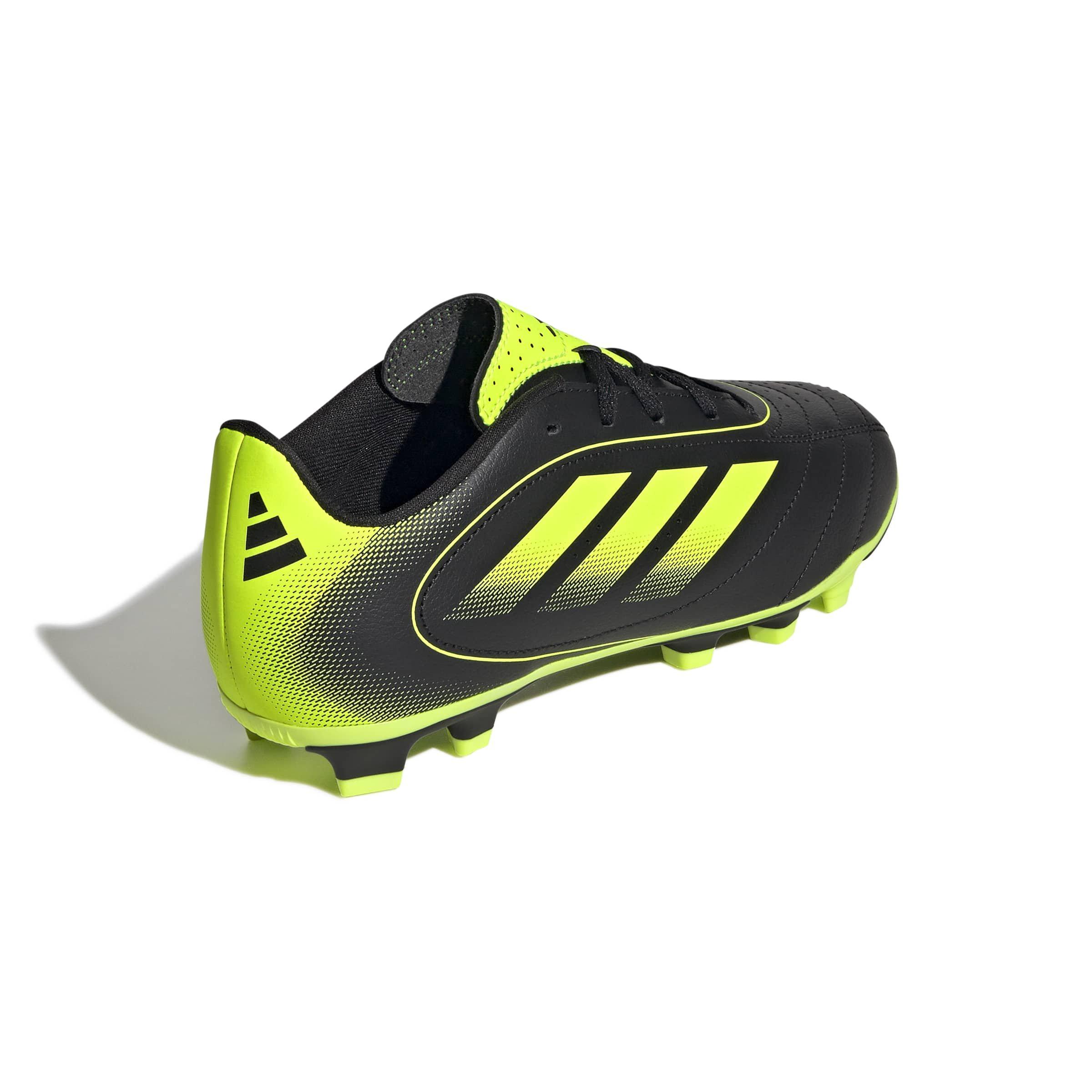 adidas Goletto IX FG "Lucid Lemon/Core Black/Lucid Lemon" Grade School Kids' Soccer Cleat - LEMON/BLACK/LEMON Thumbnail View 4