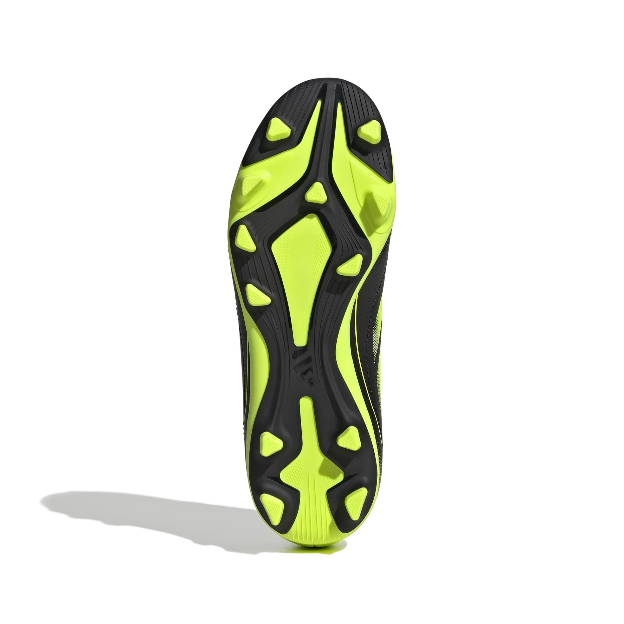 adidas Goletto IX FG "Lucid Lemon/Core Black/Lucid Lemon" Grade School Kids' Soccer Cleat - LEMON/BLACK/LEMON Thumbnail View 6