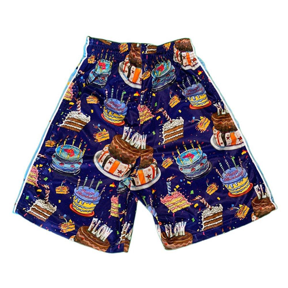 Flow Society Birthday Cake Big Boys' Blue Attack Shorts