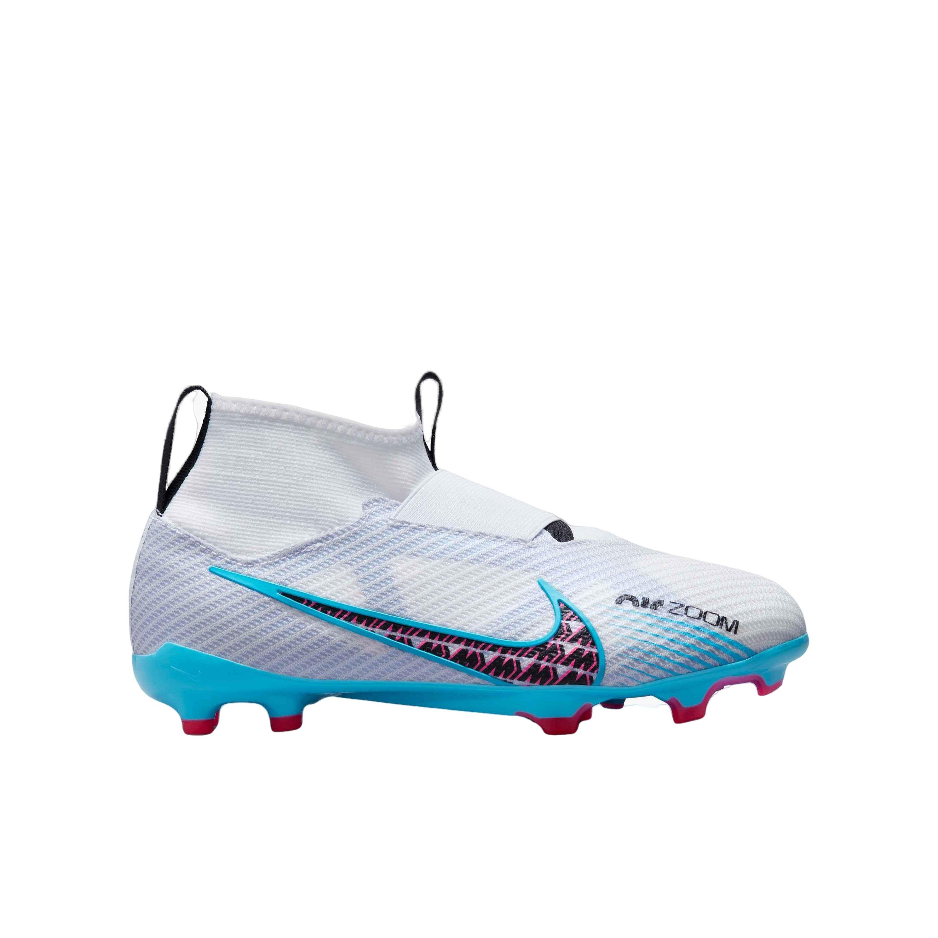 Nike Zoom Mercurial Vapor 15 Elite FG White/Baltic Blue/Pink Blast/Indigo  Haze Men's Soccer Cleat - Hibbett