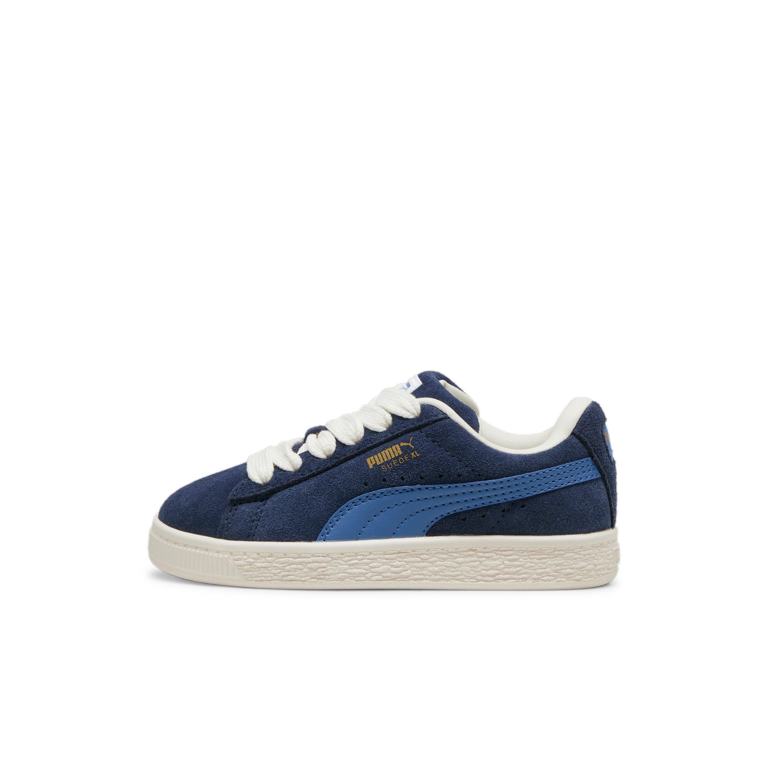 PUMA Suede XL Preschool Boys' "Club Navy/Blue Horizon" Shoe