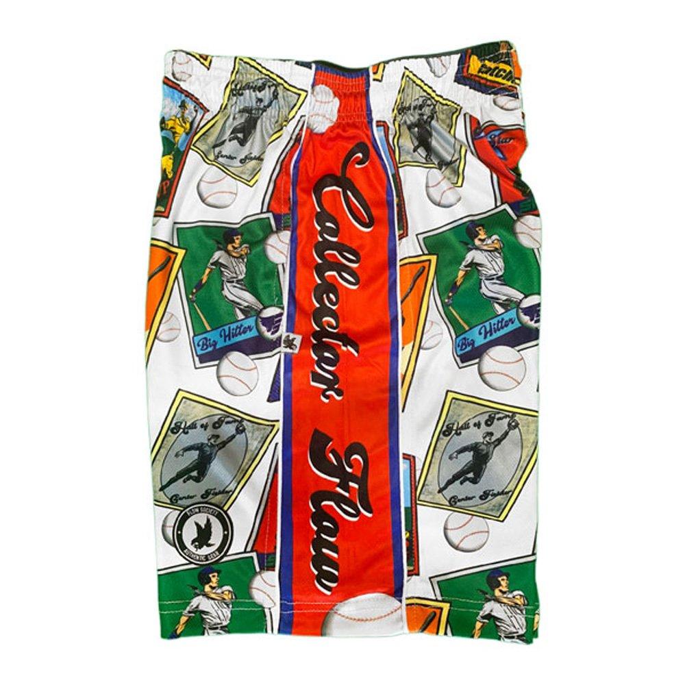 Flow Society Collector Flow Big Boys' White Attack Shorts