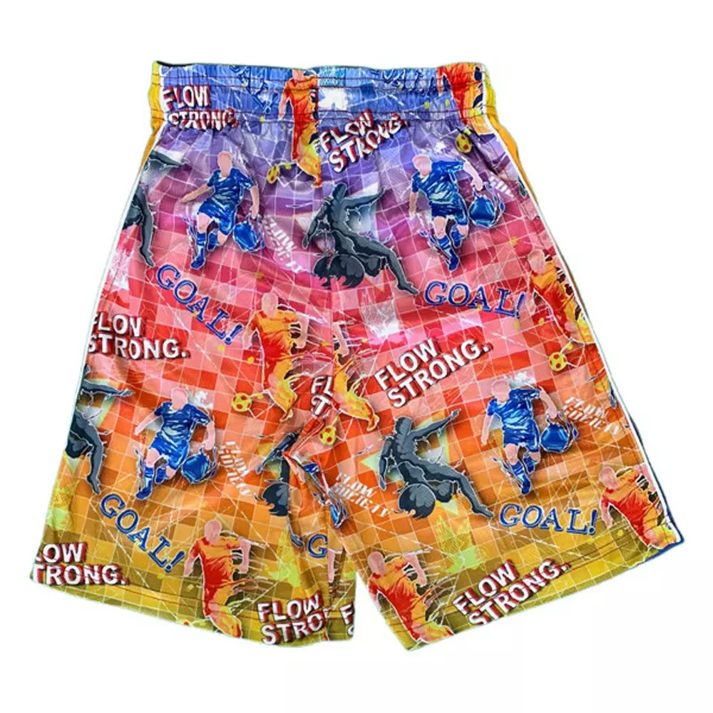 Flow Society Big Boys' Flow Strong Soccer Shorts -Multicolor - MULTI-COLOR