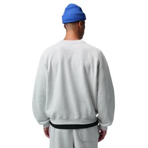 Jordan Men's Brooklyn Oversized Fleece Crew-Neck Sweatshirt - Grey - GREY