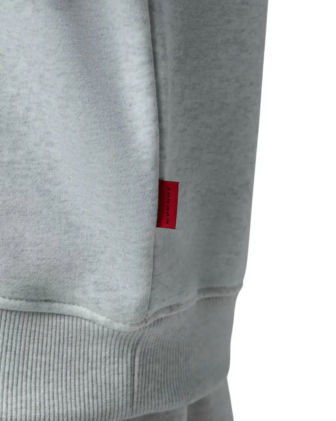 Jordan Men's Brooklyn Oversized Fleece Crew-Neck Sweatshirt - Grey - GREY