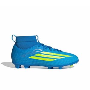 adidas F50 League MC FG "Lucid Ray Blue/Yellow 2/Lucid Aquamarine" Grade School Kids' Soccer Cleat