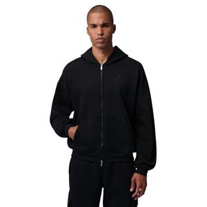 Jordan Men's Brooklyn Oversized Fleece Full-Zip - Black - BLACK