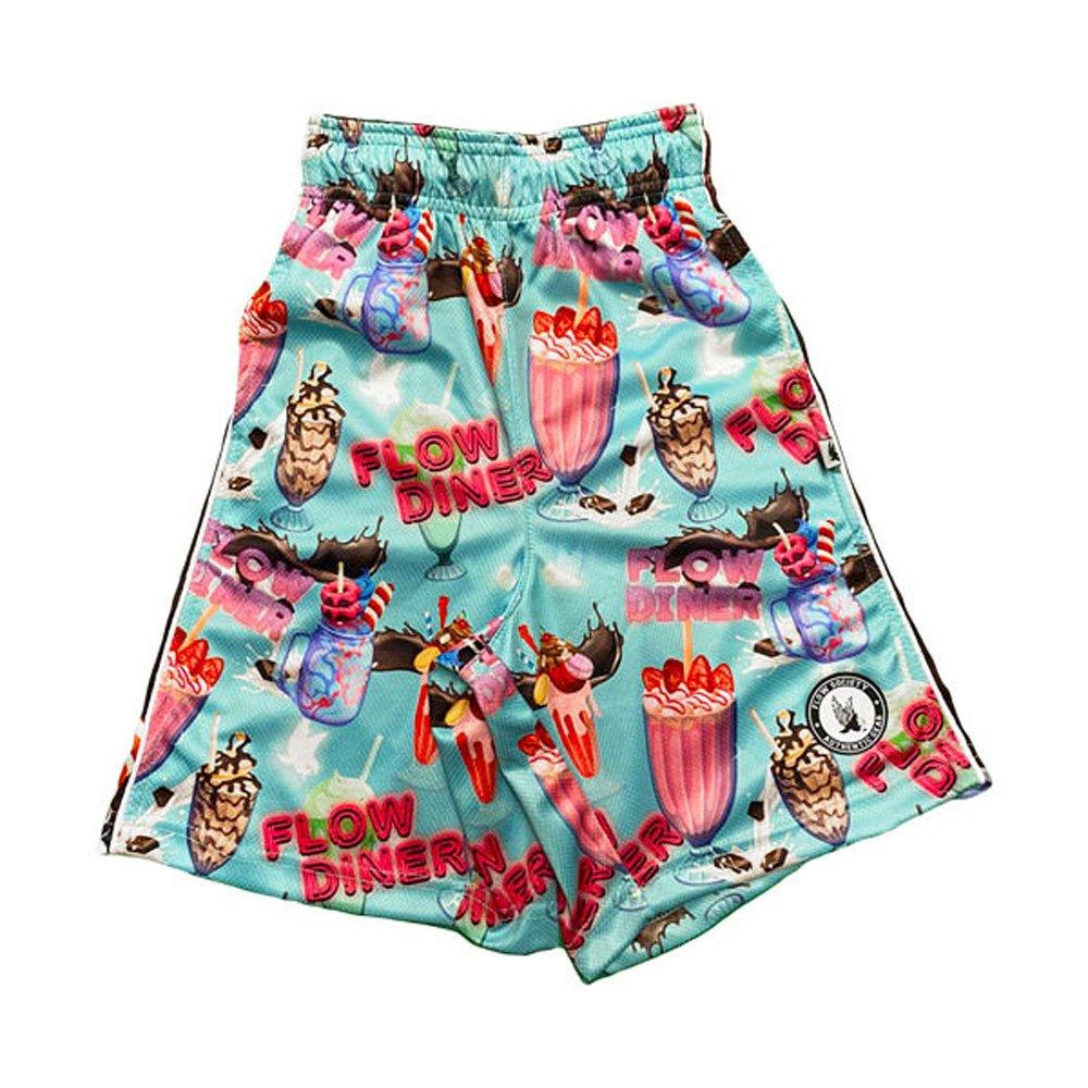 Flow Society Big Boys' Milkshake Flow Shorts - Aqua - AQUA Thumbnail View 1