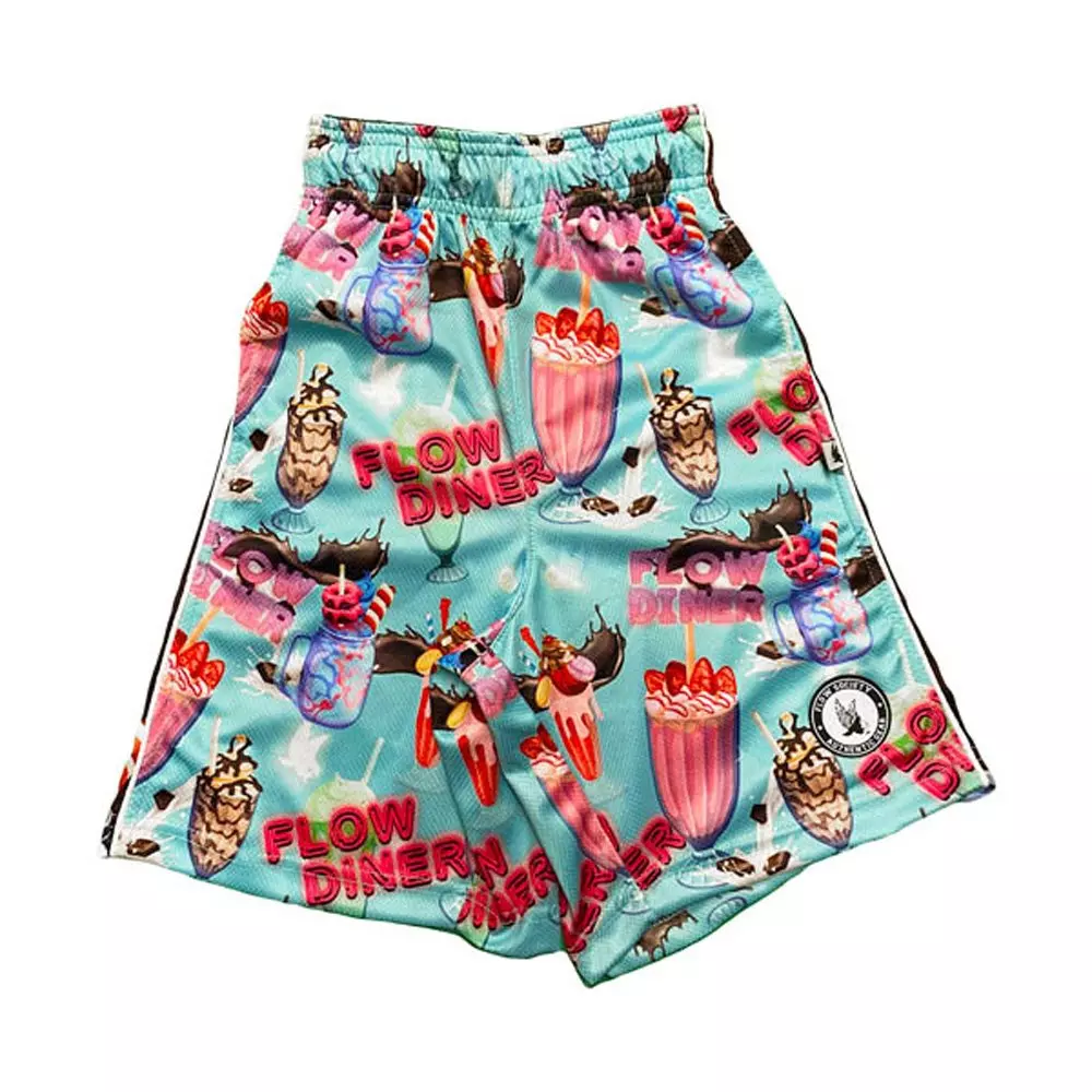 Flow Society Big Boys' Milkshake Flow Shorts - Aqua - AQUA