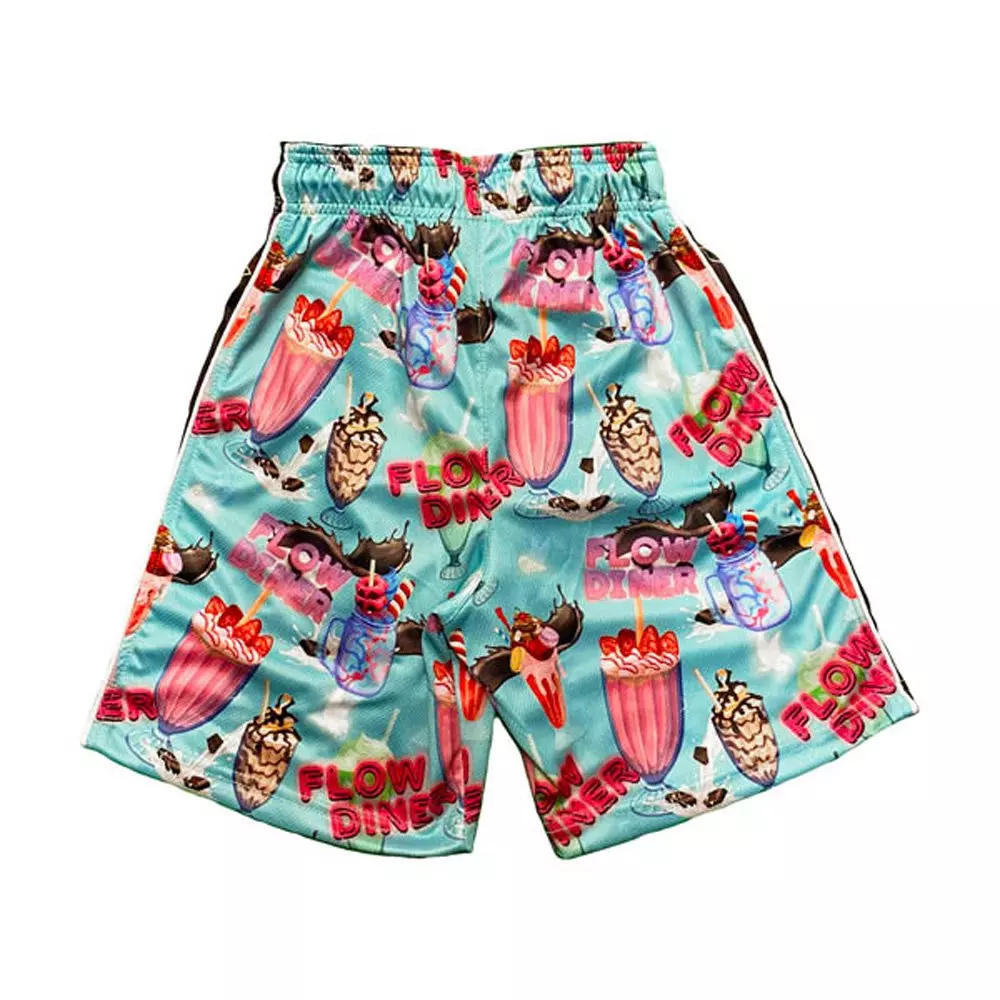 Flow Society Big Boys' Milkshake Flow Shorts -Aqua - AQUA