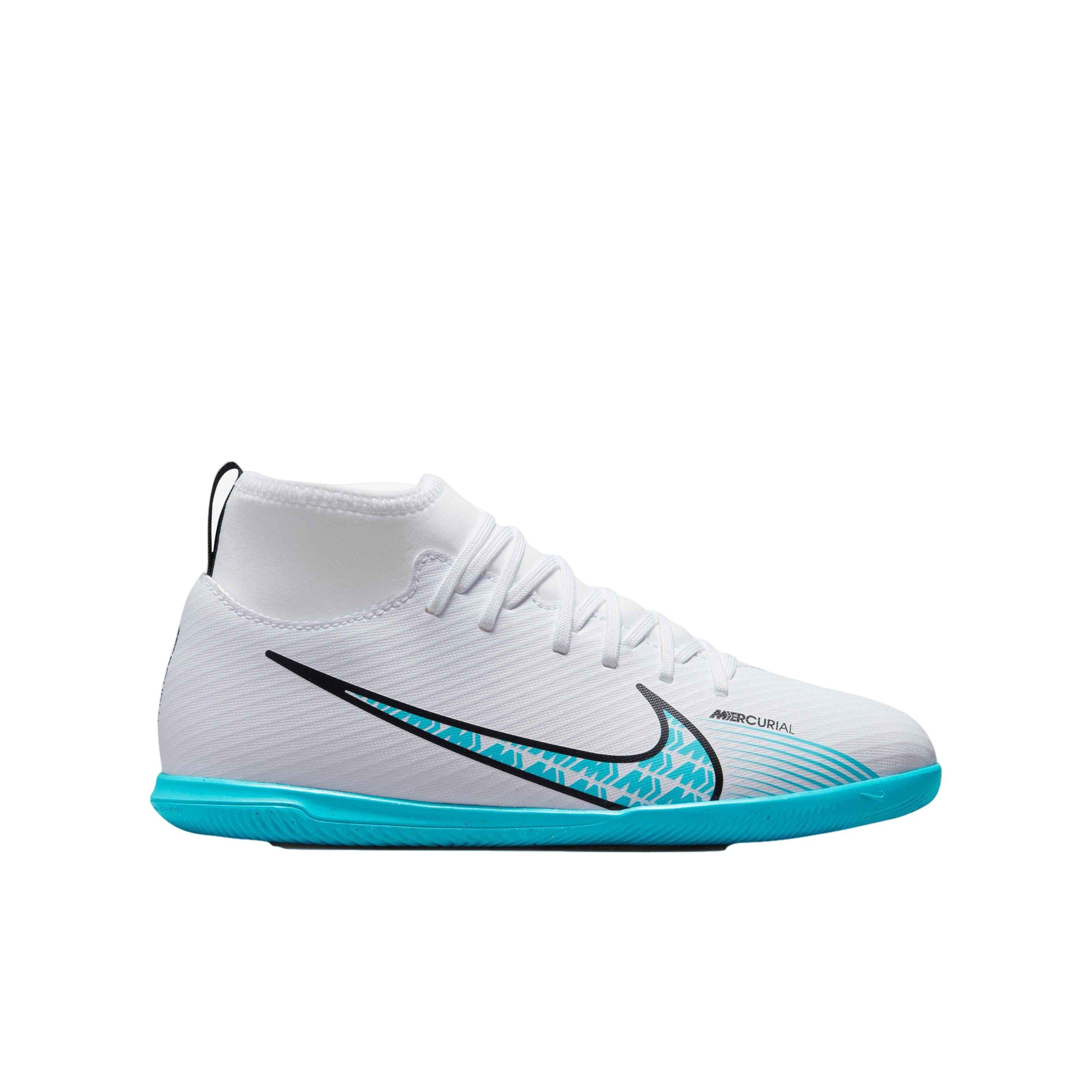 Nike Jr. Mercurial Superfly 9 Club IC "White/Baltic Blue/Pink Blast