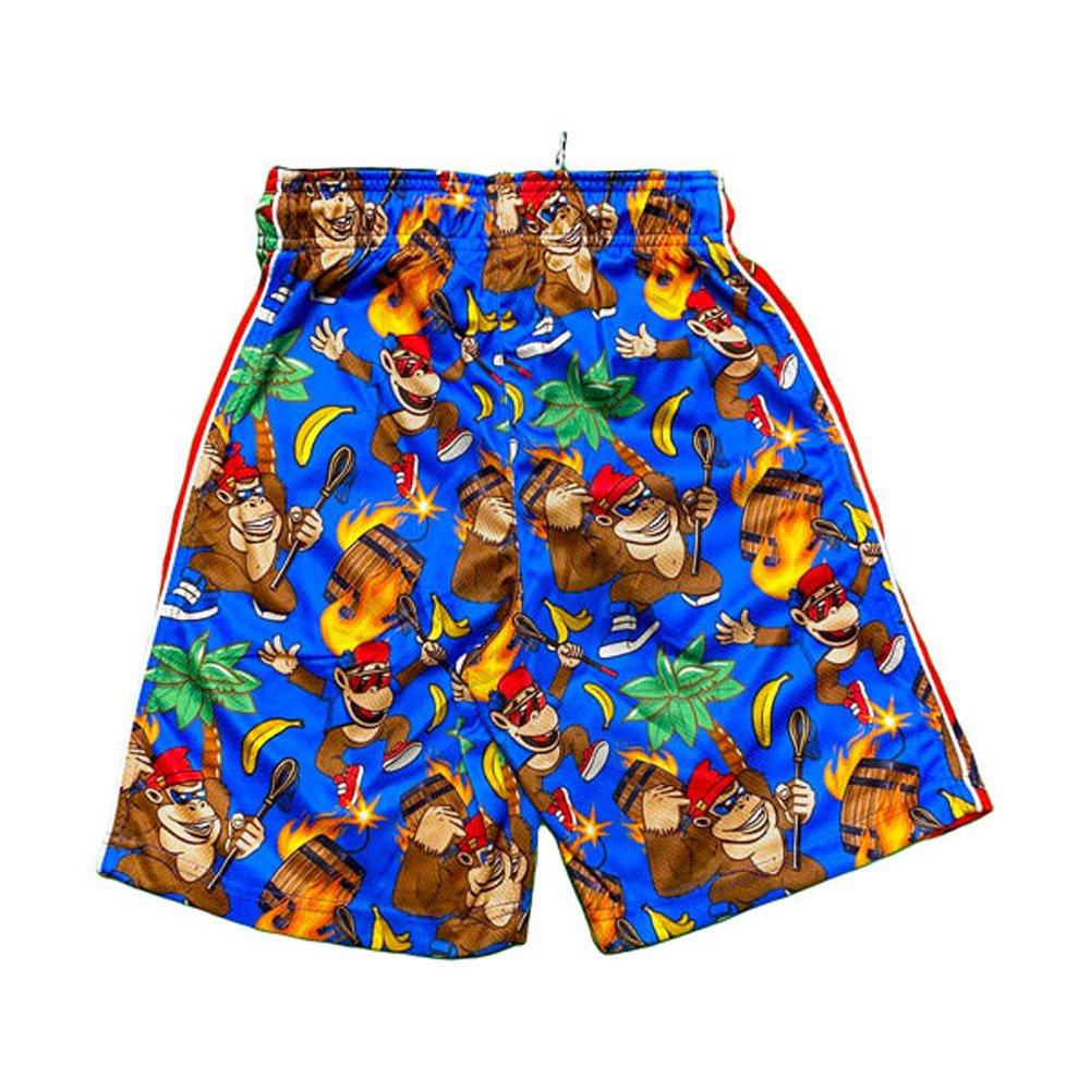 Flow Society Lax Monkey Big Boys' Blue Shorts