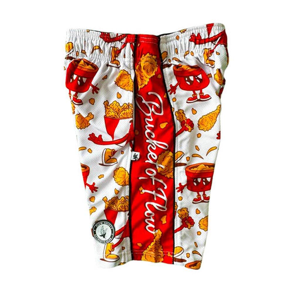 Flow Society Big Boys' Bucket of Flow Shorts - White - WHITE Thumbnail View 3