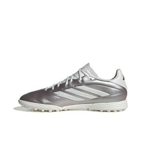 adidas Copa Pure IV League Turf "Taupe Metallic/Zero/Night Metallic" Grade School Kids' Soccer Shoe
